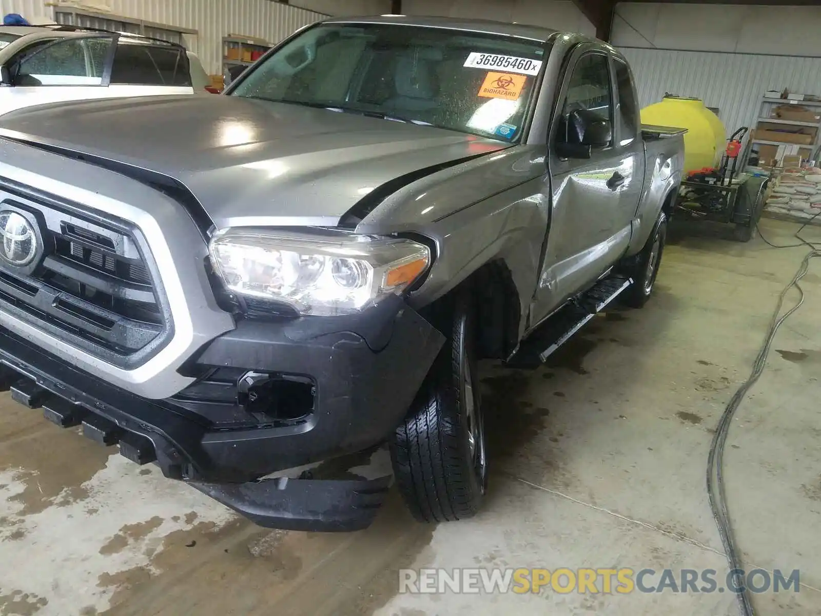 9 Photograph of a damaged car 5TFRX5GNXKX149222 TOYOTA TACOMA 2019