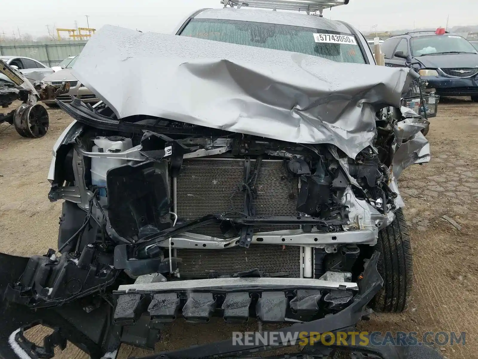 7 Photograph of a damaged car 5TFRX5GNXKX150371 TOYOTA TACOMA 2019