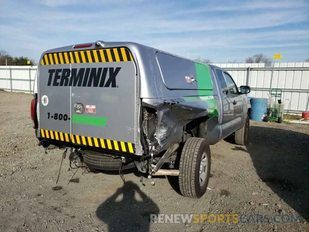 9 Photograph of a damaged car 5TFRX5GNXKX151648 TOYOTA TACOMA 2019