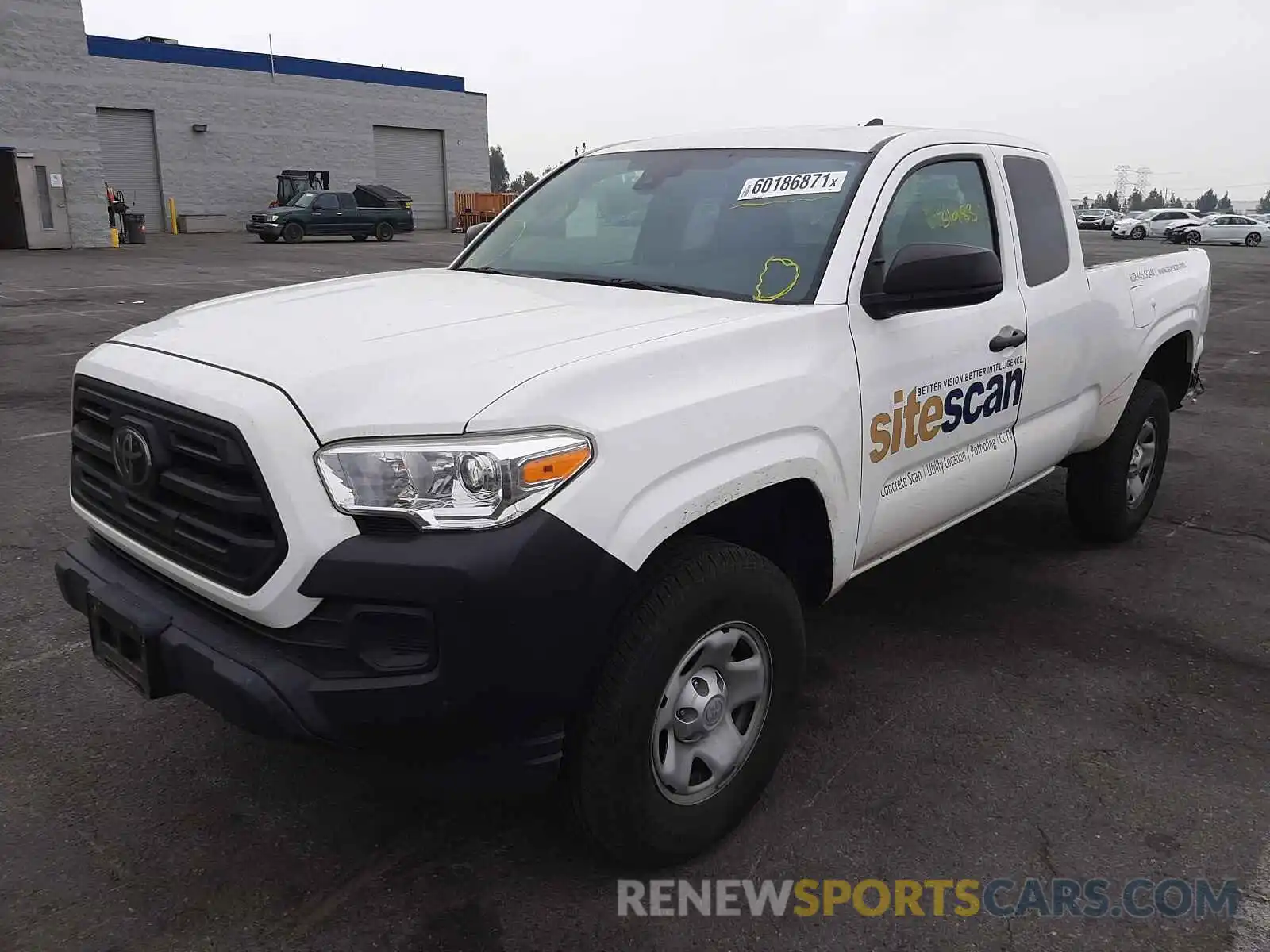 2 Фотография поврежденного автомобиля 5TFRX5GNXKX152492 TOYOTA TACOMA 2019