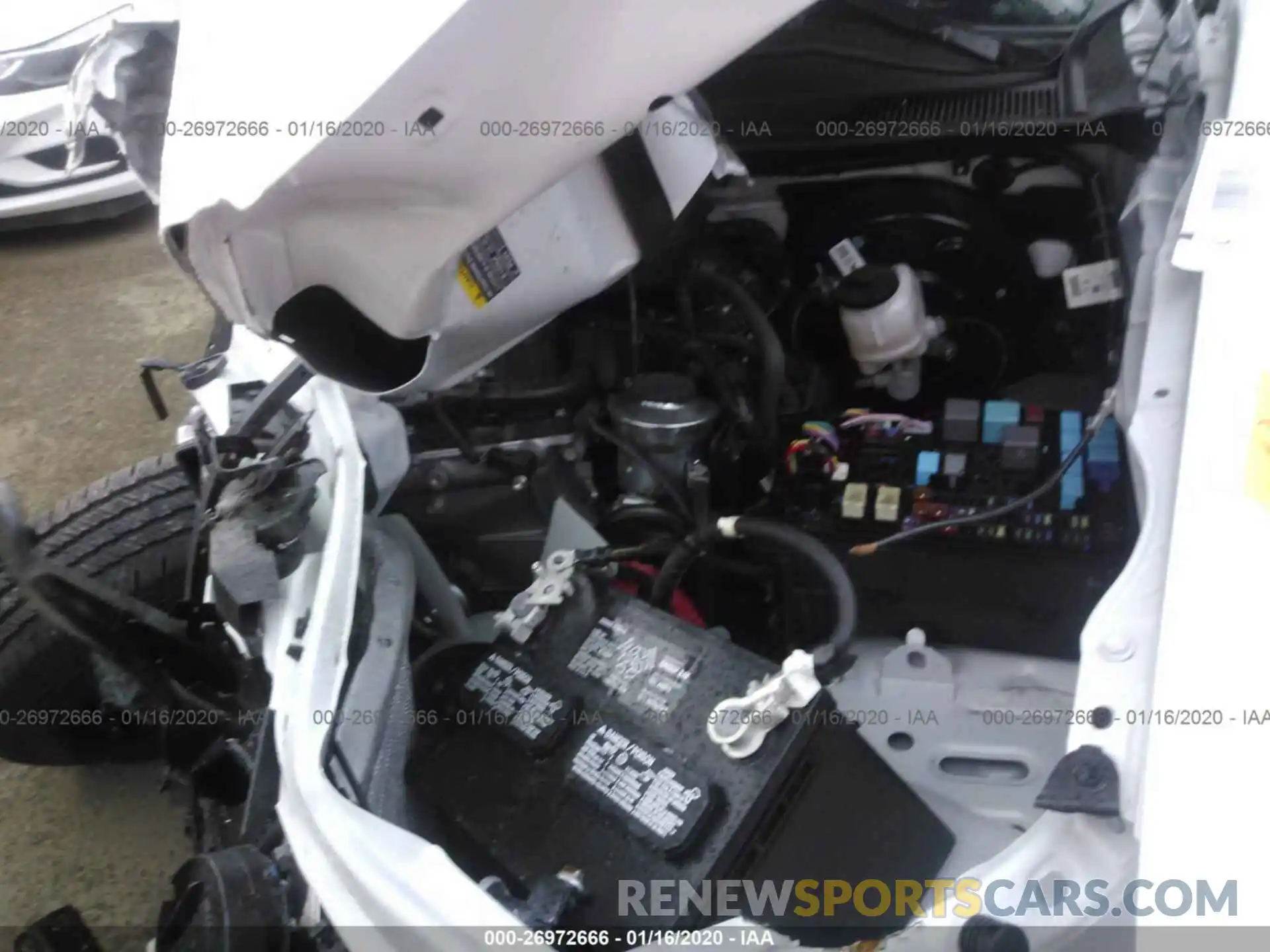 10 Photograph of a damaged car 5TFRX5GNXKX158499 TOYOTA TACOMA 2019