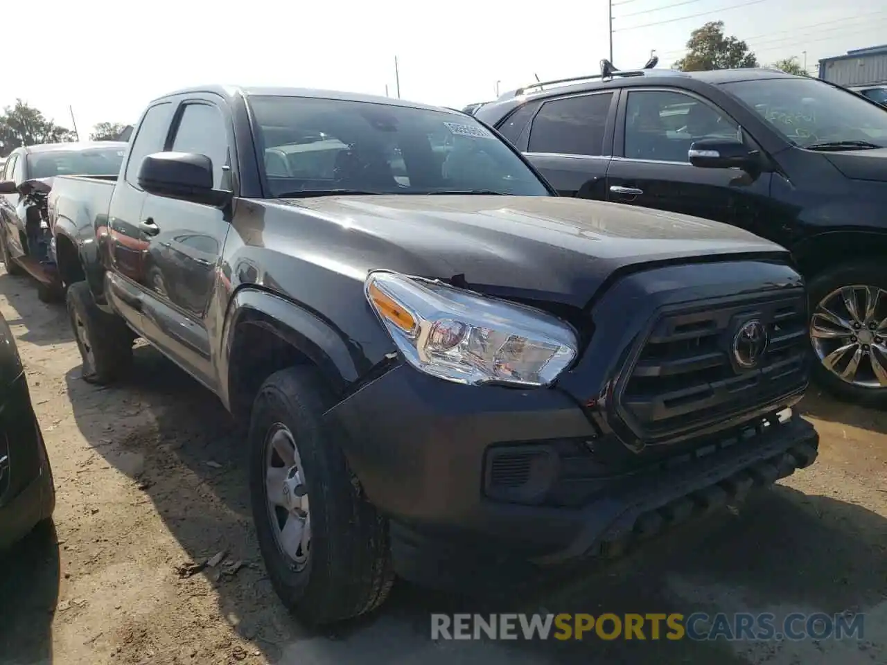 1 Photograph of a damaged car 5TFRX5GNXKX158891 TOYOTA TACOMA 2019