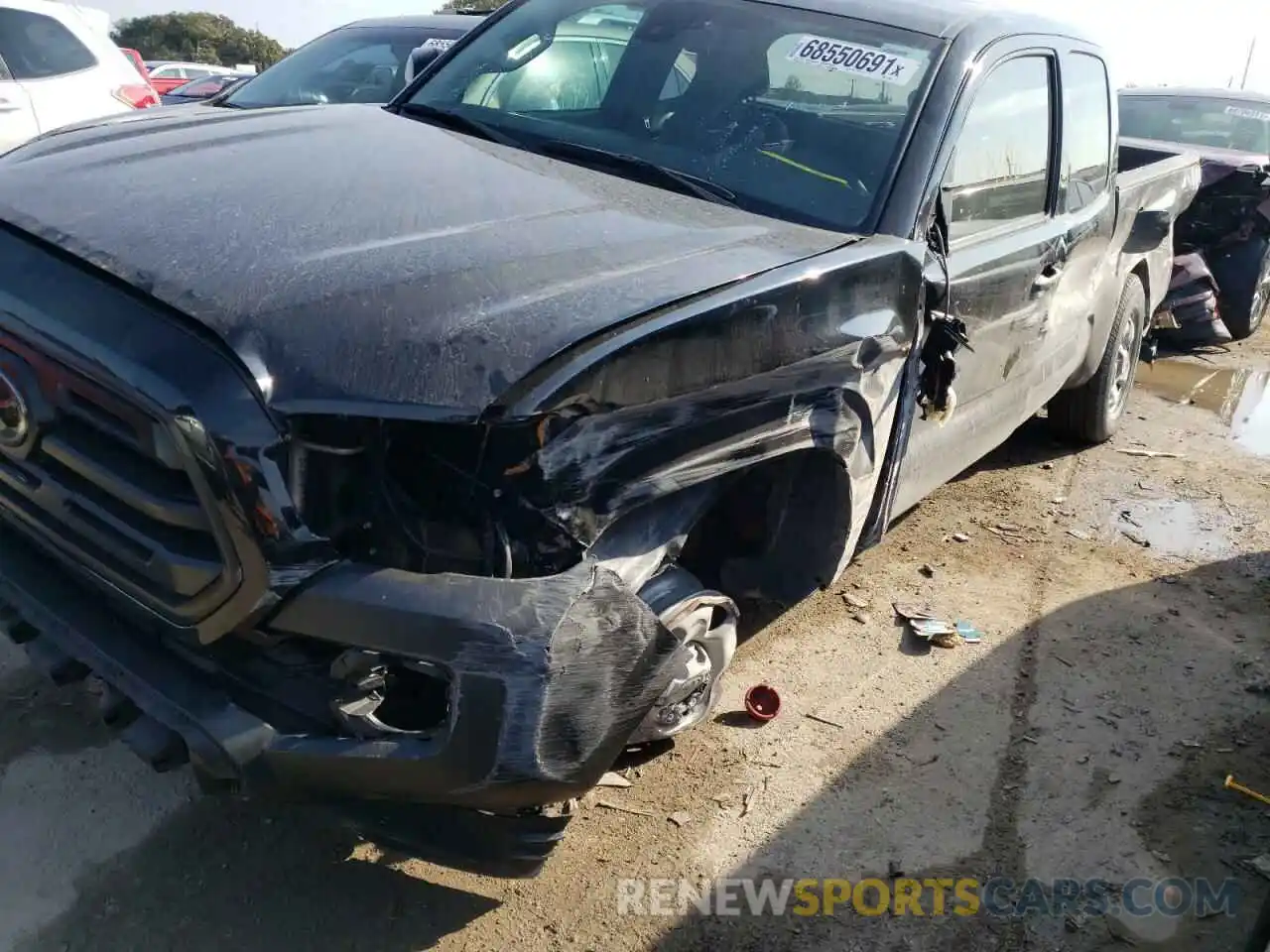 9 Photograph of a damaged car 5TFRX5GNXKX158891 TOYOTA TACOMA 2019