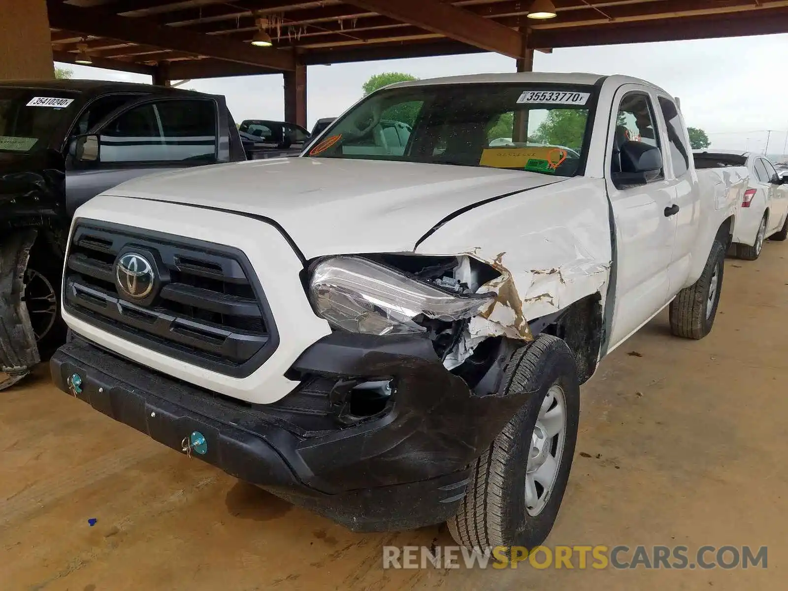 2 Фотография поврежденного автомобиля 5TFRX5GNXKX159555 TOYOTA TACOMA 2019