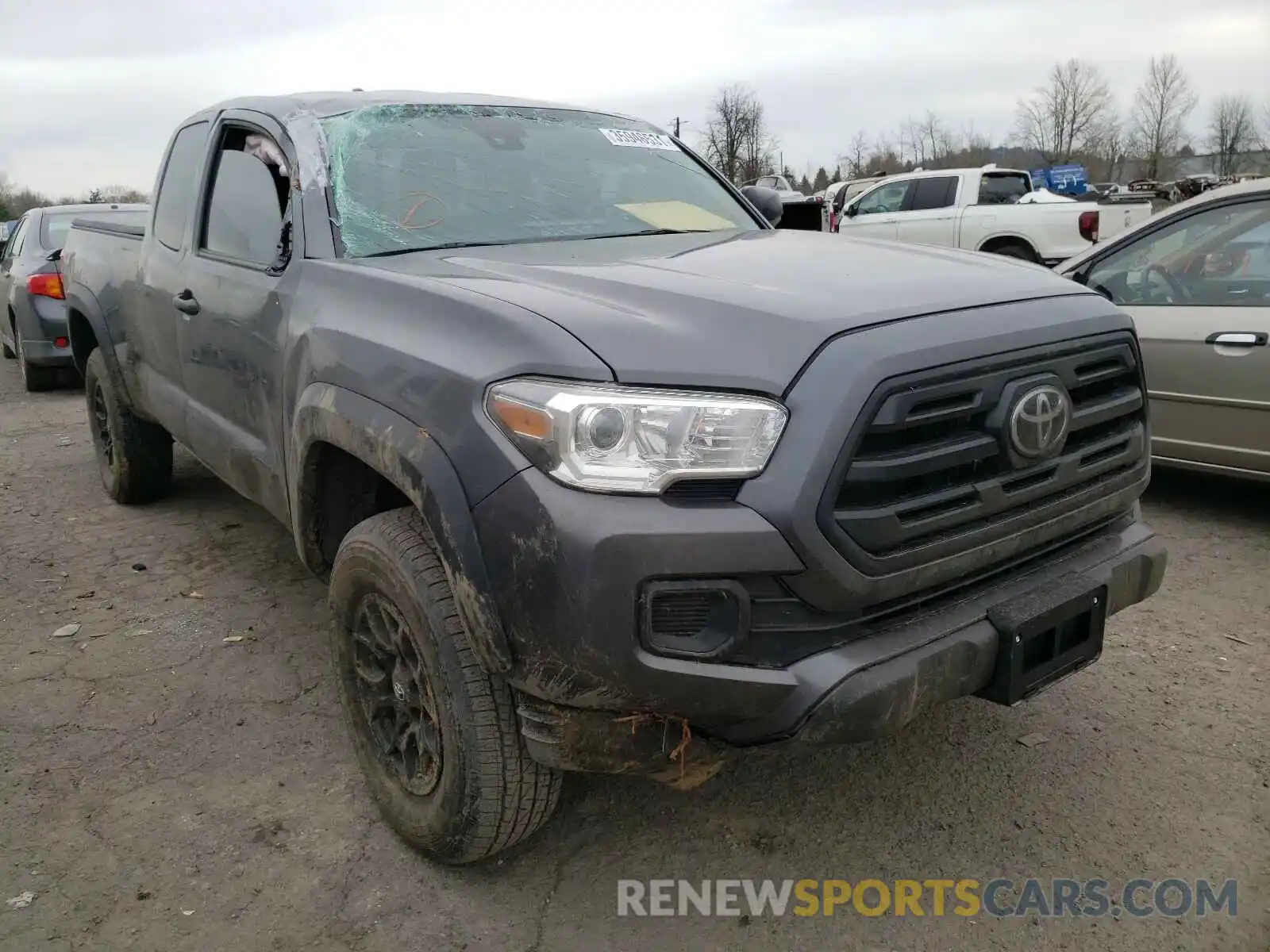 1 Фотография поврежденного автомобиля 5TFRZ5CN0KX084302 TOYOTA TACOMA 2019