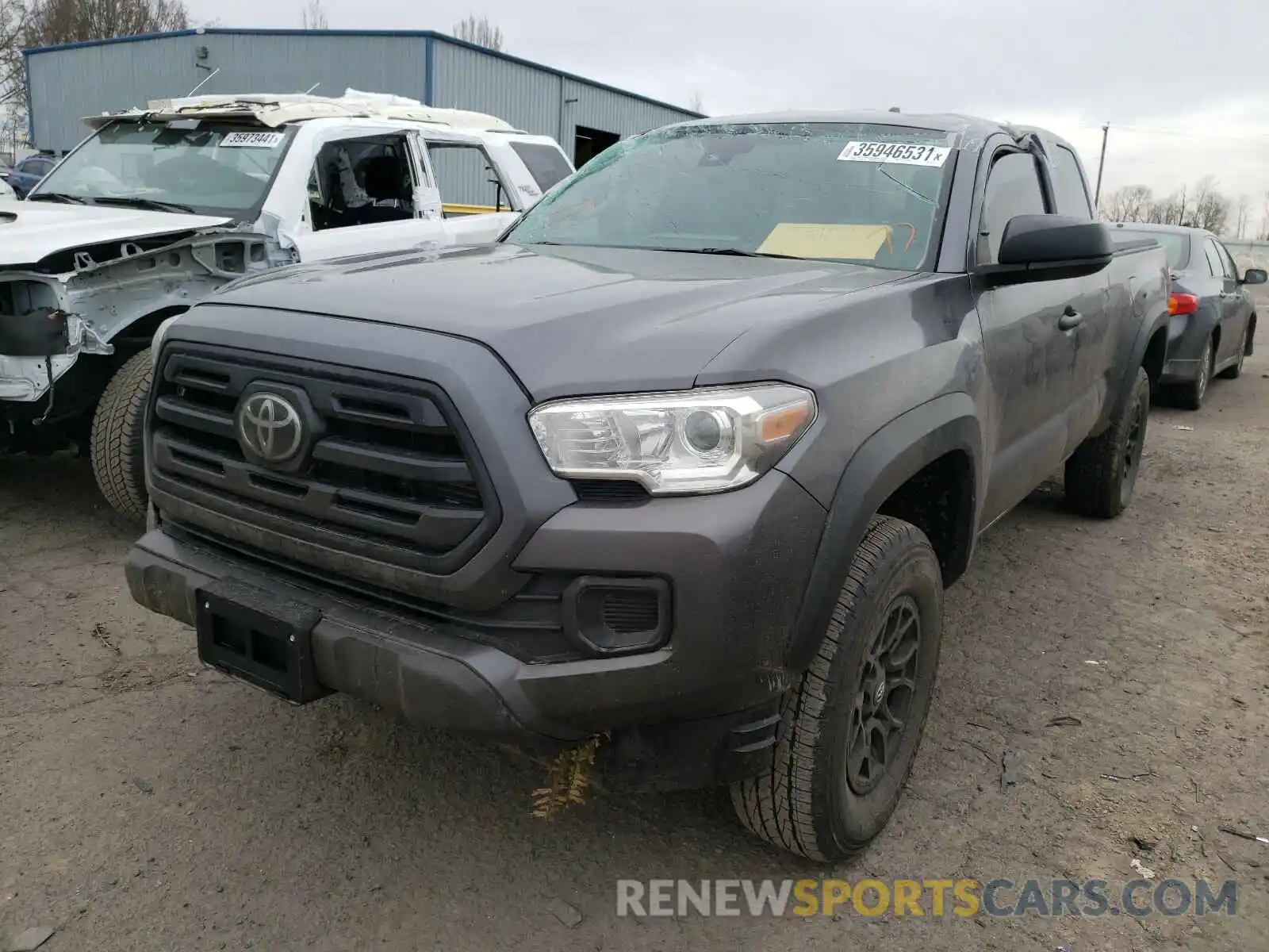 2 Фотография поврежденного автомобиля 5TFRZ5CN0KX084302 TOYOTA TACOMA 2019