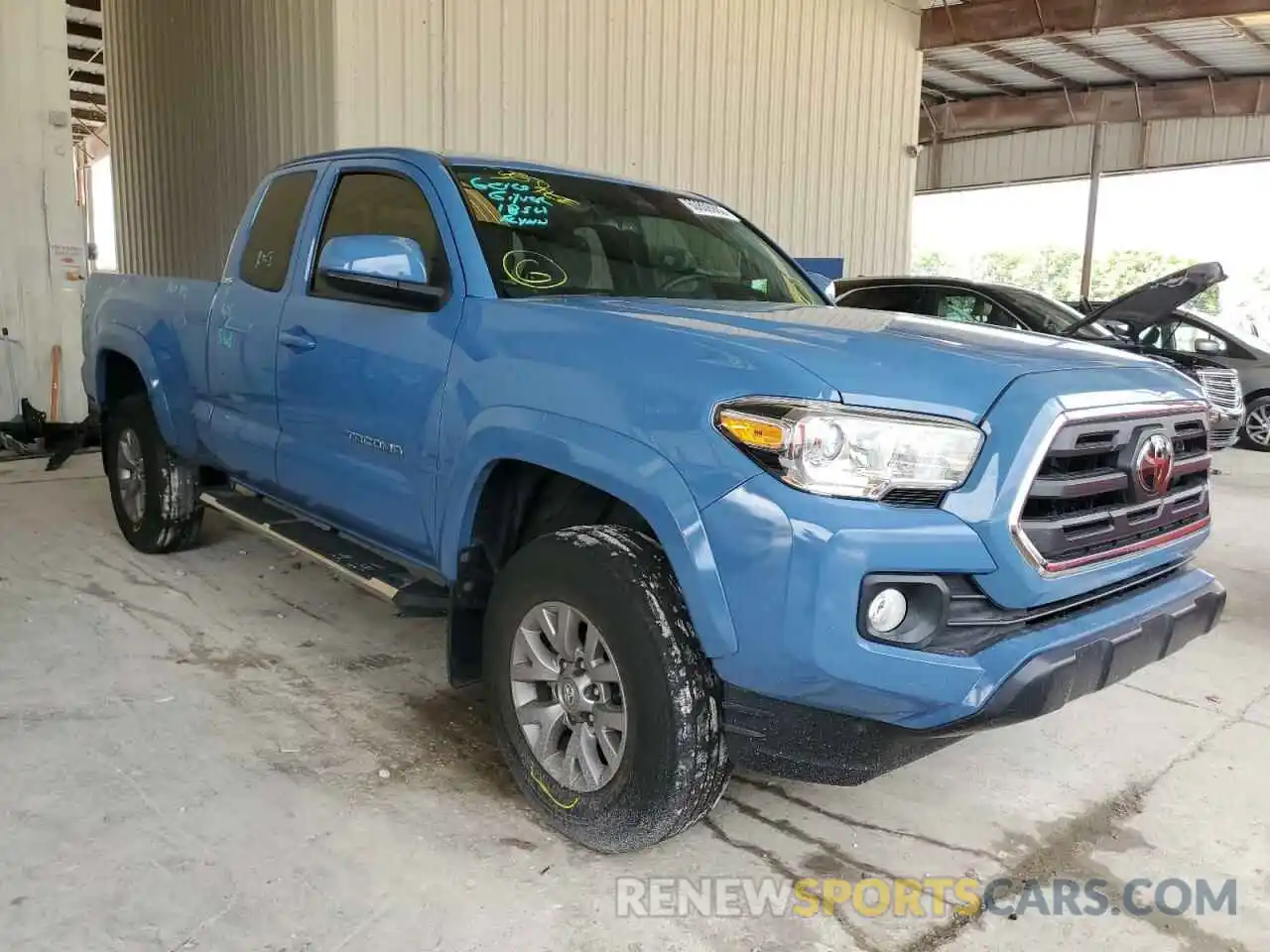 1 Photograph of a damaged car 5TFRZ5CN1KX074149 TOYOTA TACOMA 2019