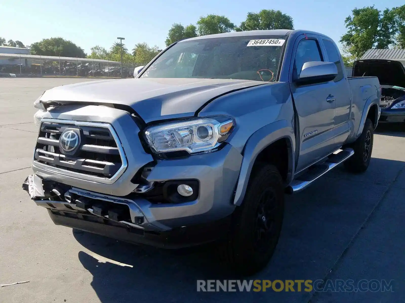 2 Фотография поврежденного автомобиля 5TFRZ5CN1KX075382 TOYOTA TACOMA 2019