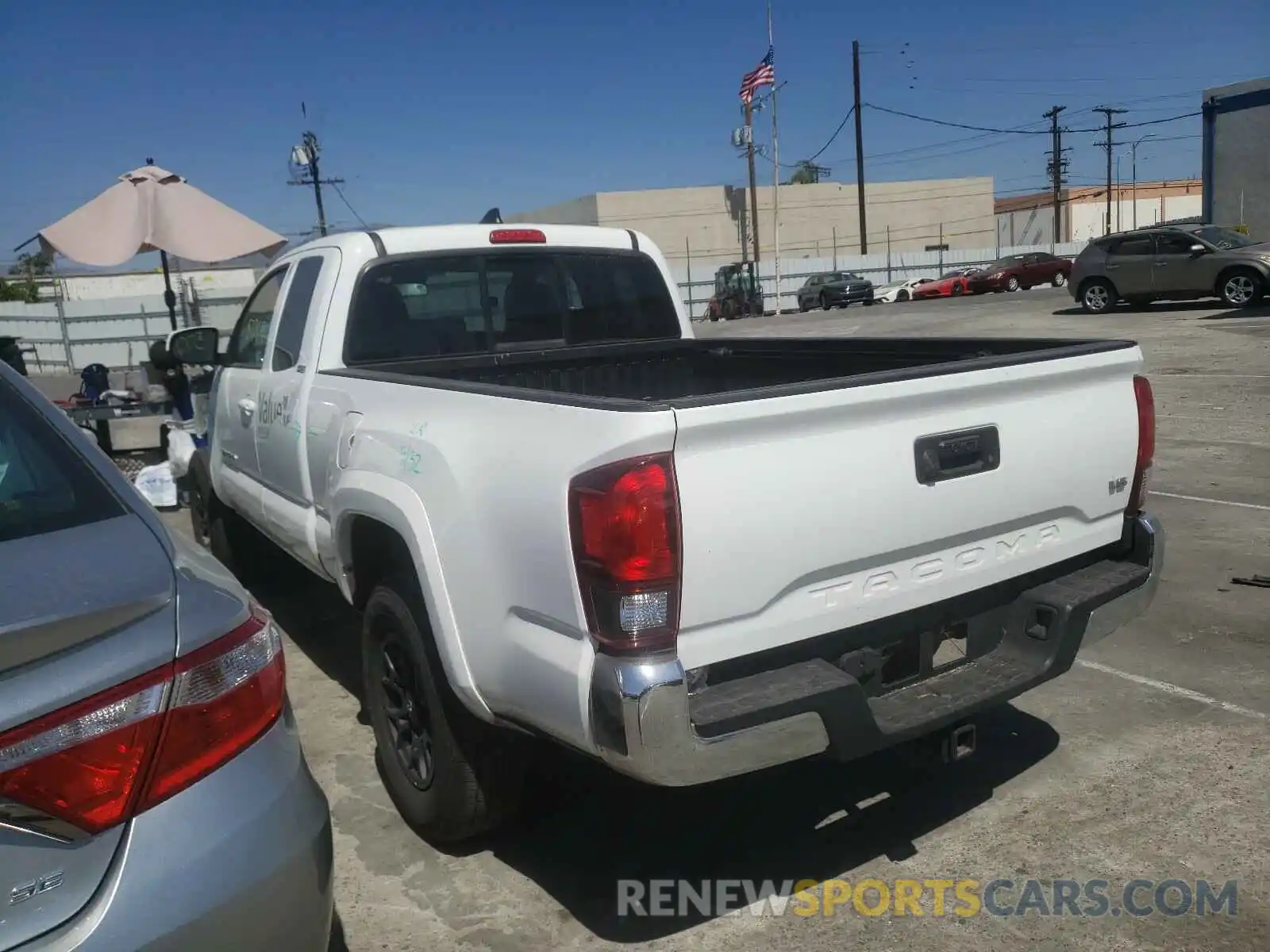 3 Photograph of a damaged car 5TFRZ5CN1KX079741 TOYOTA TACOMA 2019