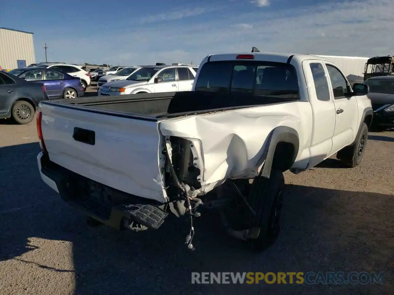 4 Photograph of a damaged car 5TFRZ5CN1KX081019 TOYOTA TACOMA 2019