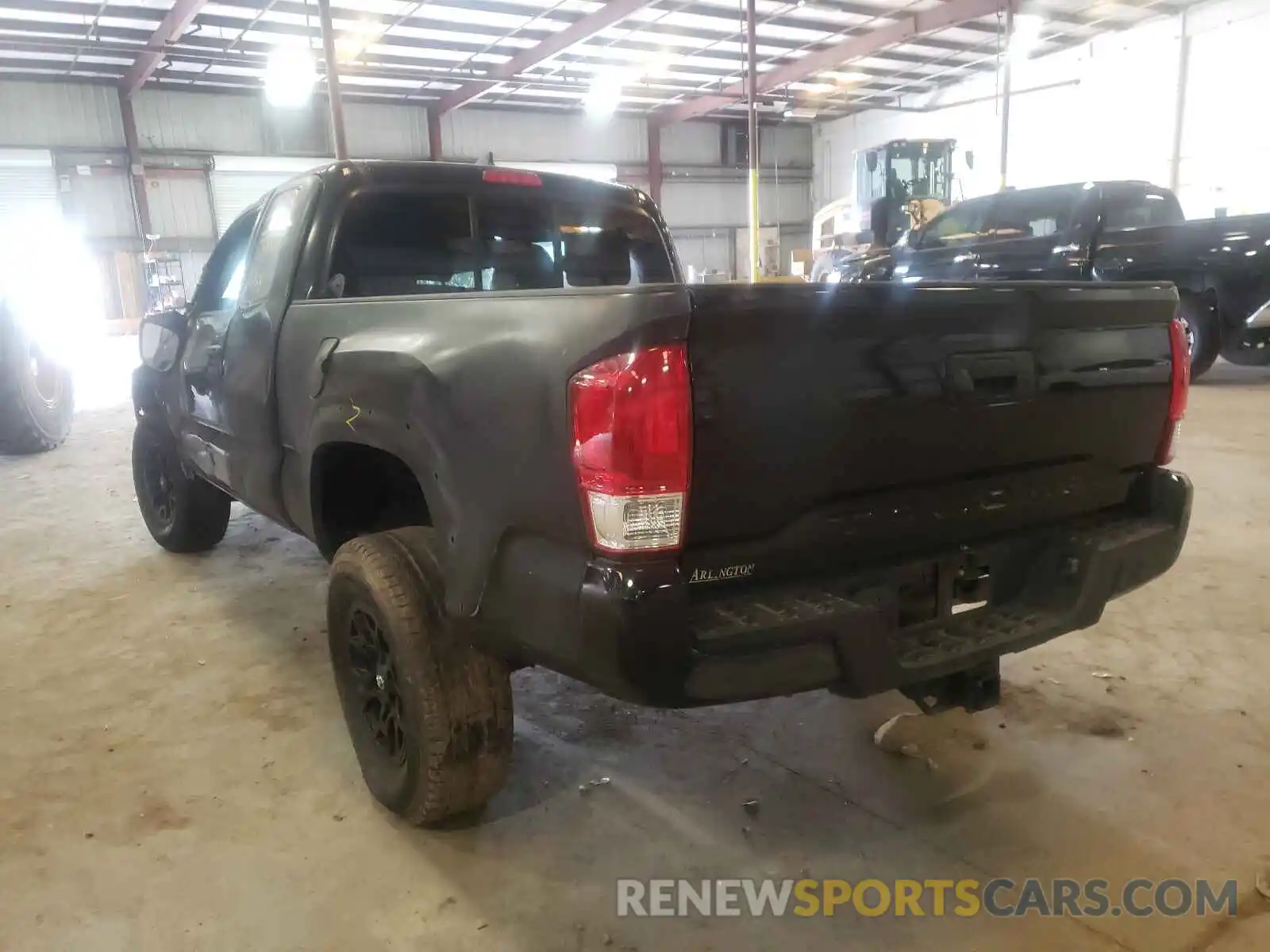 3 Photograph of a damaged car 5TFRZ5CN2KX074354 TOYOTA TACOMA 2019