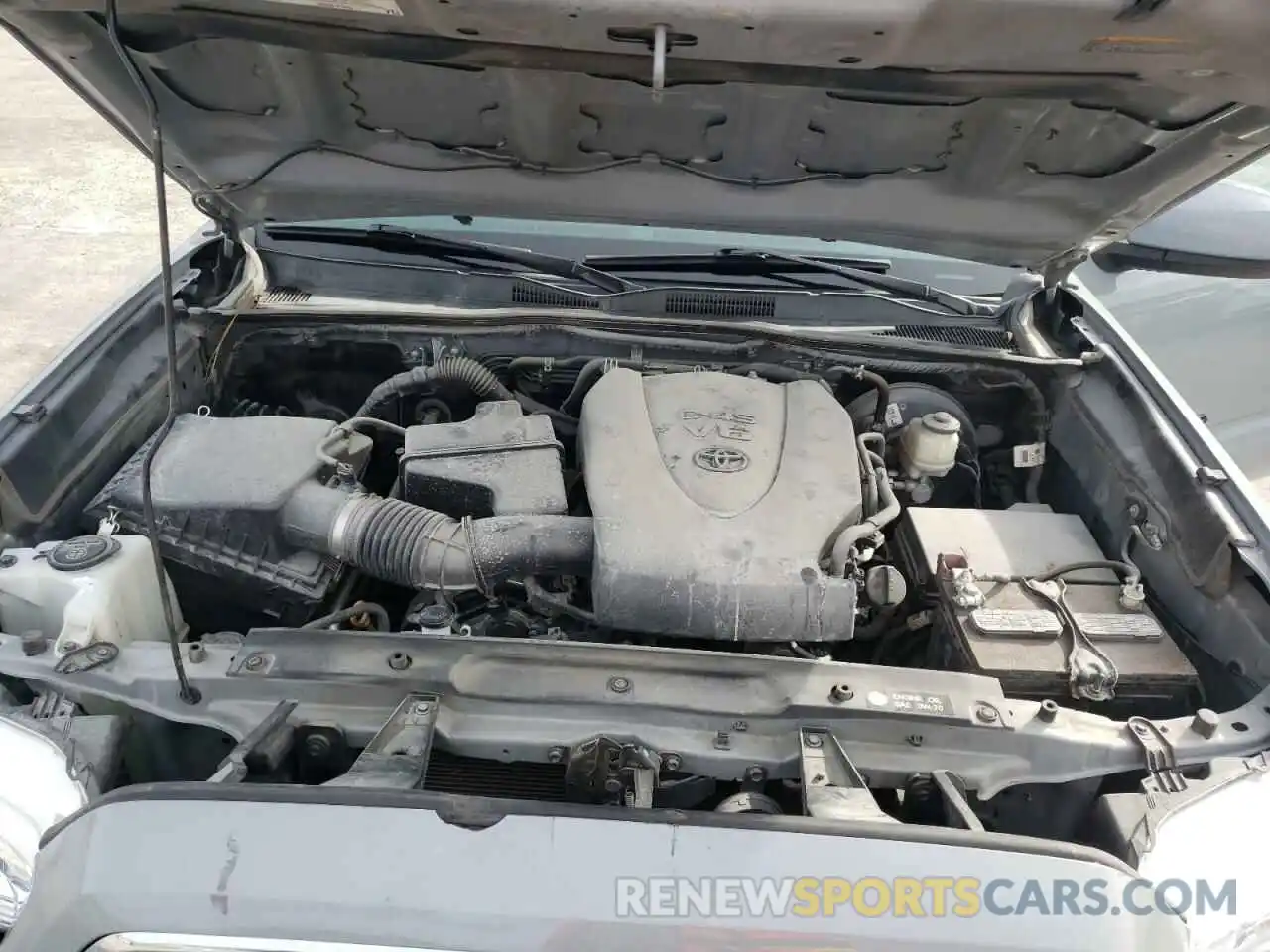 7 Photograph of a damaged car 5TFRZ5CN3KX073391 TOYOTA TACOMA 2019