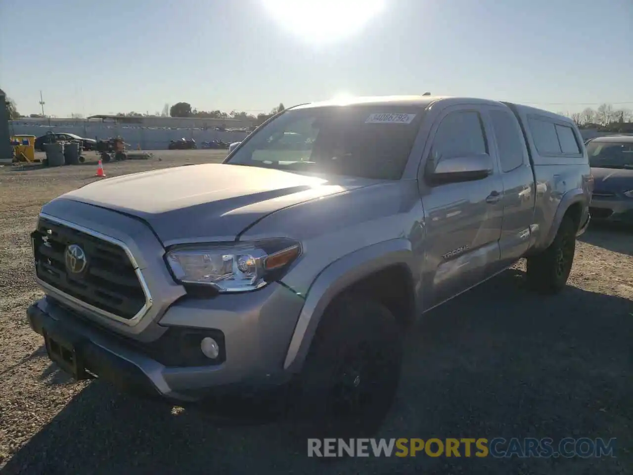 2 Photograph of a damaged car 5TFRZ5CN3KX082866 TOYOTA TACOMA 2019