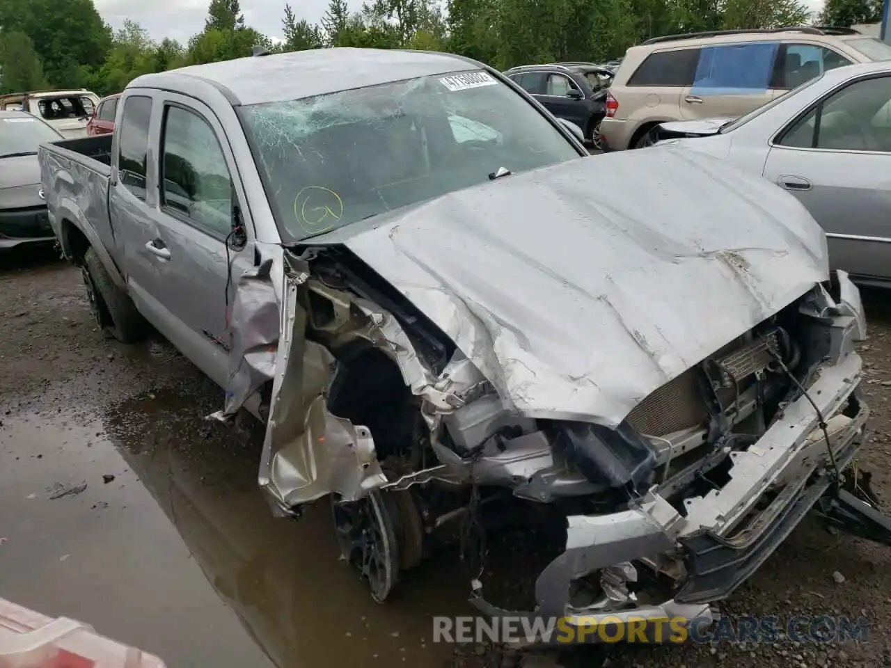 1 Photograph of a damaged car 5TFRZ5CN4KX083623 TOYOTA TACOMA 2019