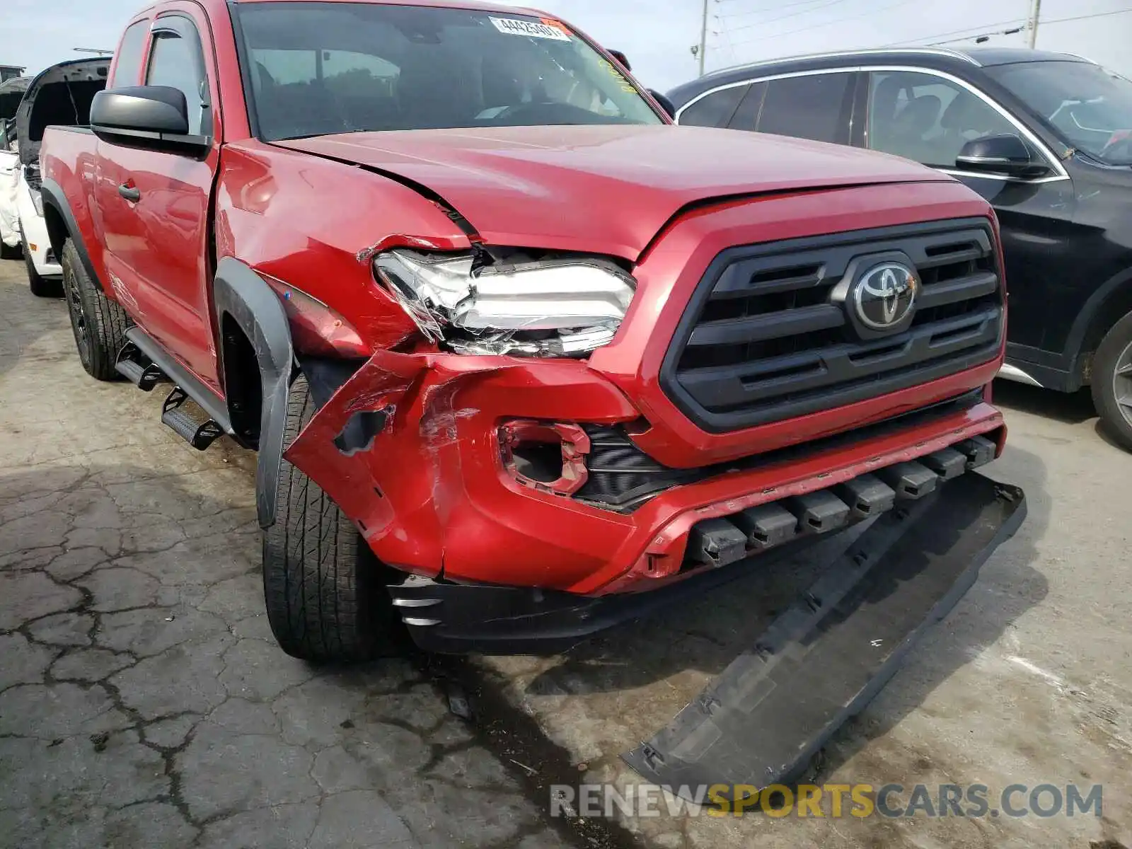 9 Photograph of a damaged car 5TFRZ5CN6KX073353 TOYOTA TACOMA 2019