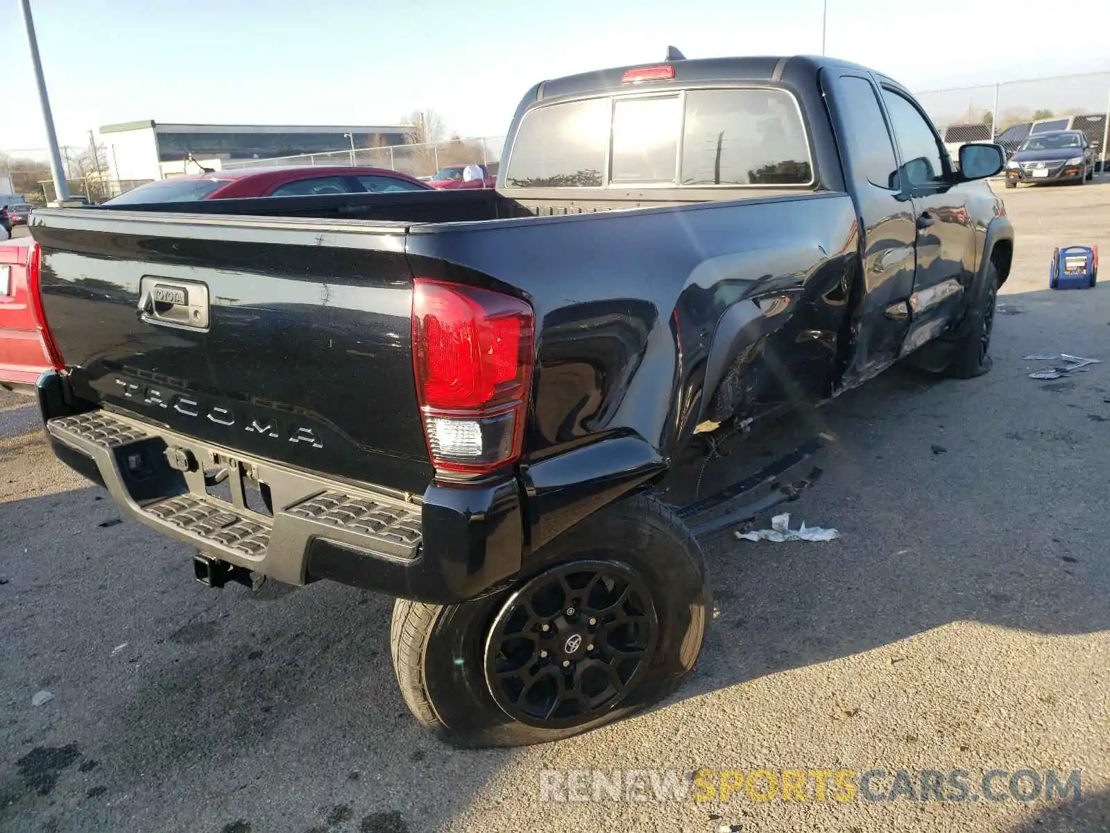 4 Photograph of a damaged car 5TFRZ5CN6KX075605 TOYOTA TACOMA 2019