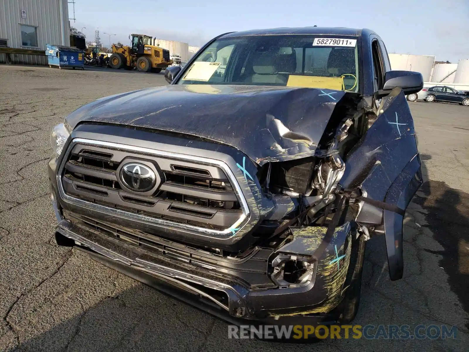 9 Photograph of a damaged car 5TFRZ5CN7KX077296 TOYOTA TACOMA 2019