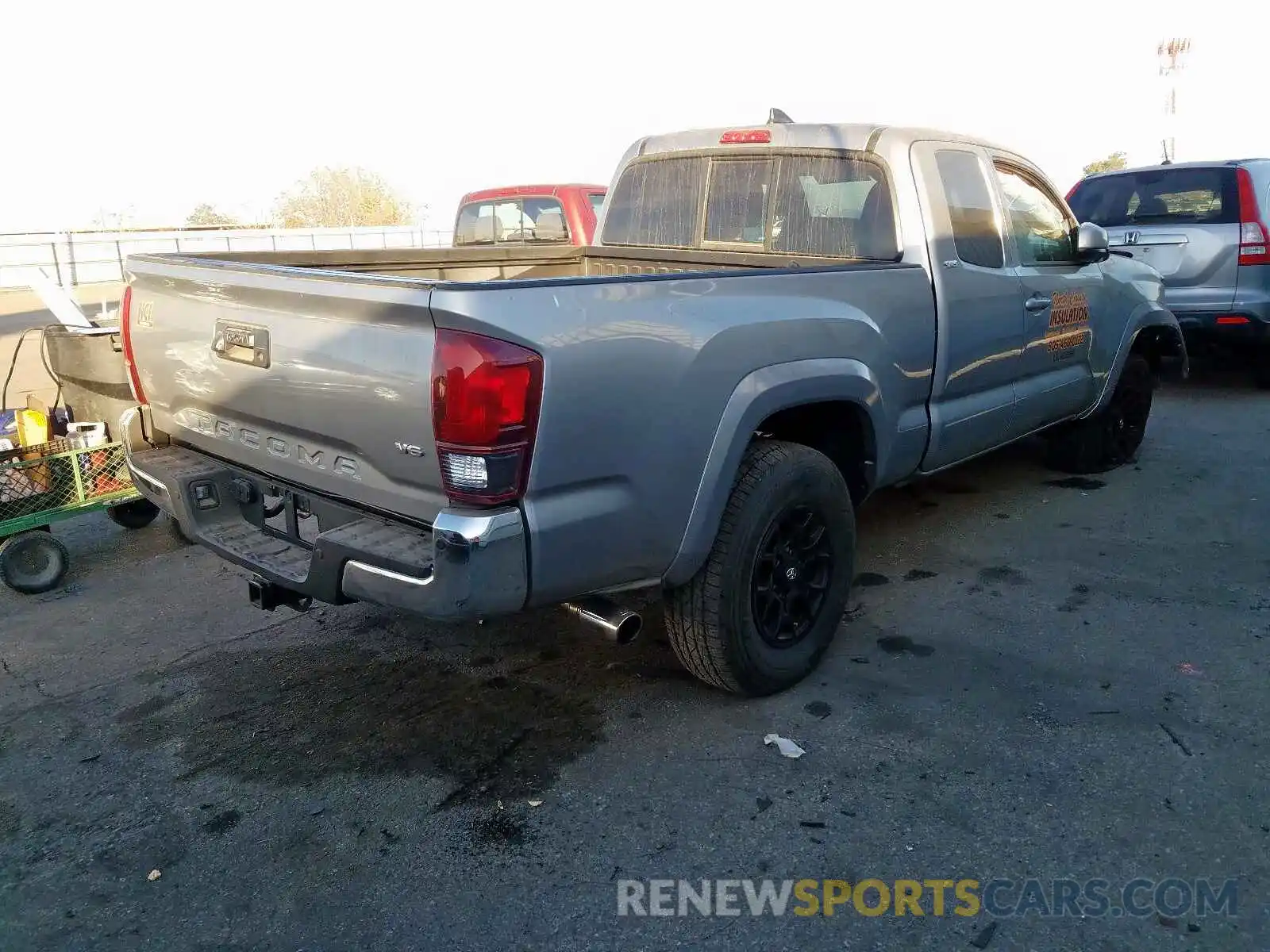 4 Photograph of a damaged car 5TFRZ5CN7KX082594 TOYOTA TACOMA 2019