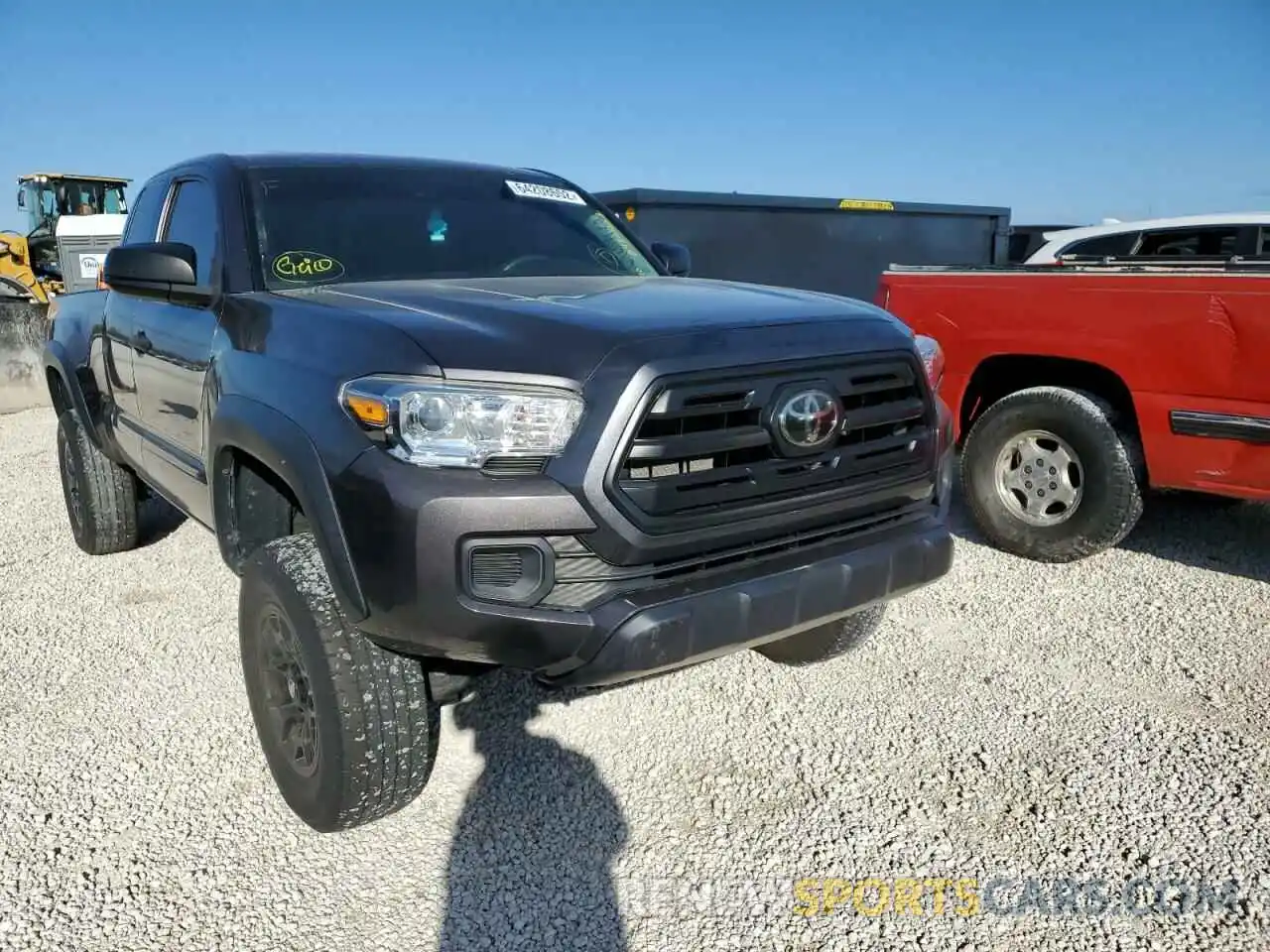 1 Фотография поврежденного автомобиля 5TFRZ5CN8KX072947 TOYOTA TACOMA 2019