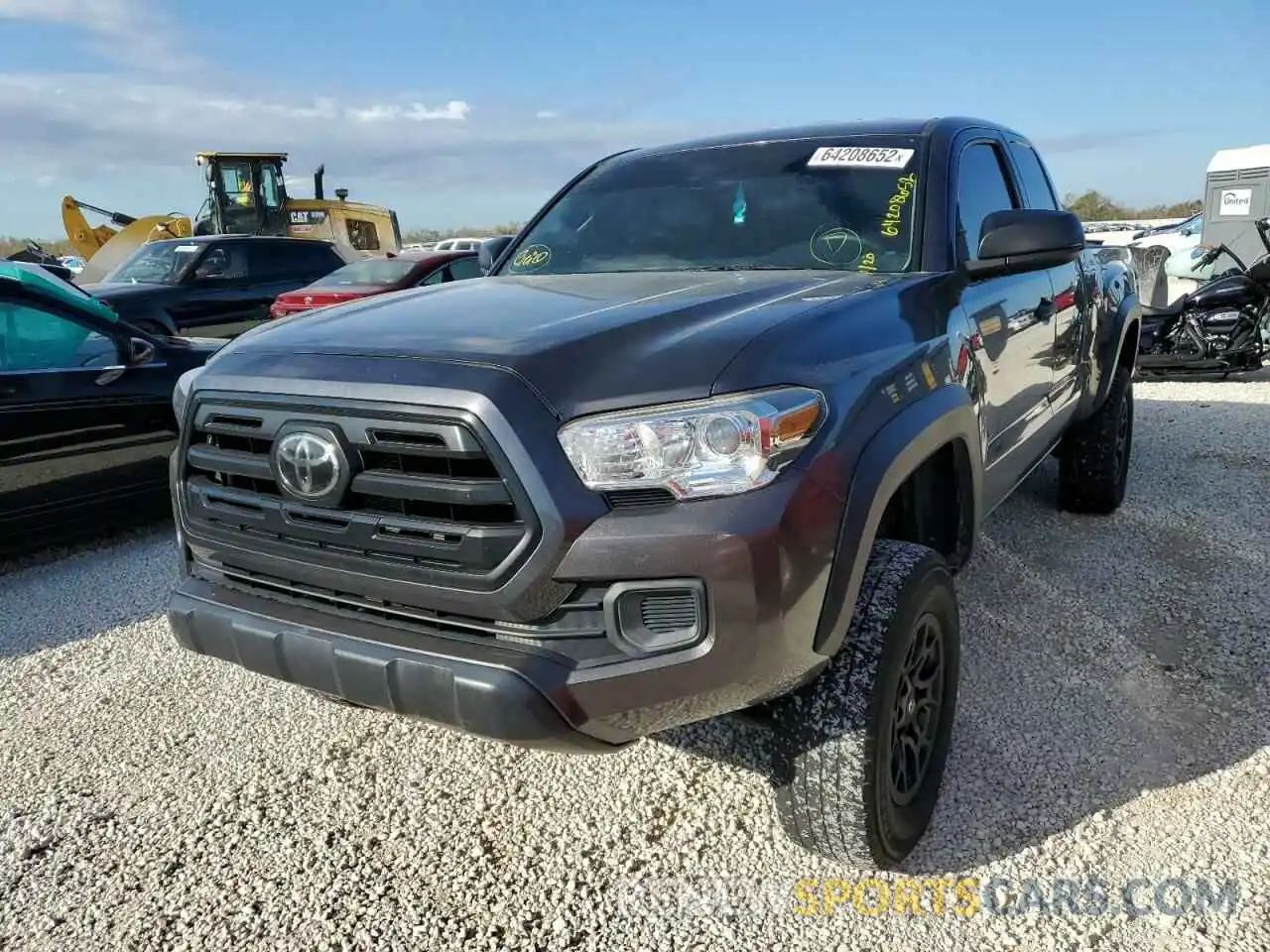 2 Фотография поврежденного автомобиля 5TFRZ5CN8KX072947 TOYOTA TACOMA 2019