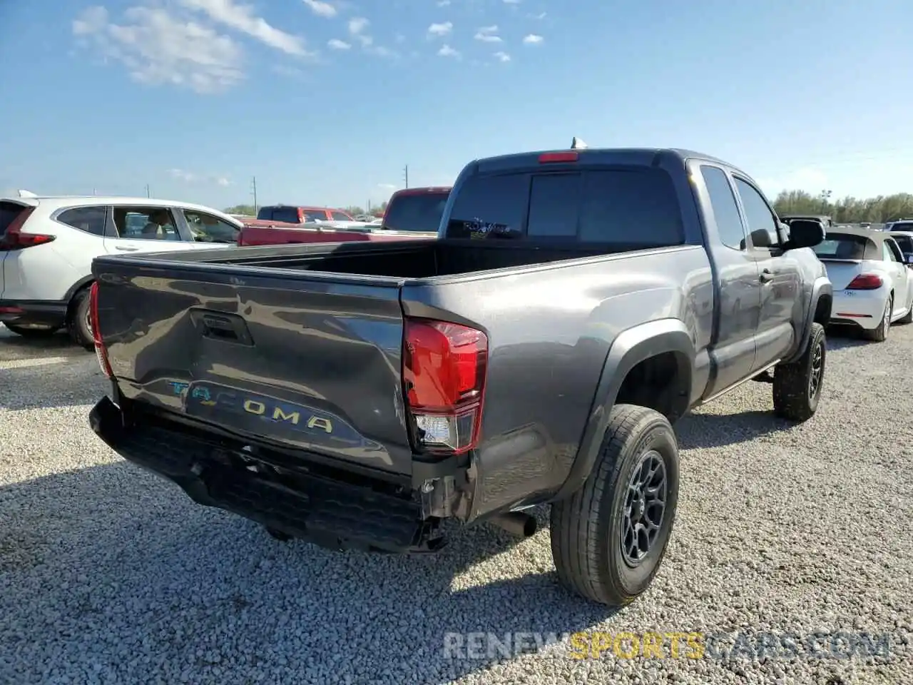 4 Фотография поврежденного автомобиля 5TFRZ5CN8KX072947 TOYOTA TACOMA 2019