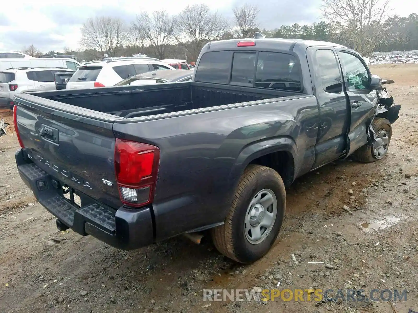 4 Photograph of a damaged car 5TFRZ5CN8KX083558 TOYOTA TACOMA 2019