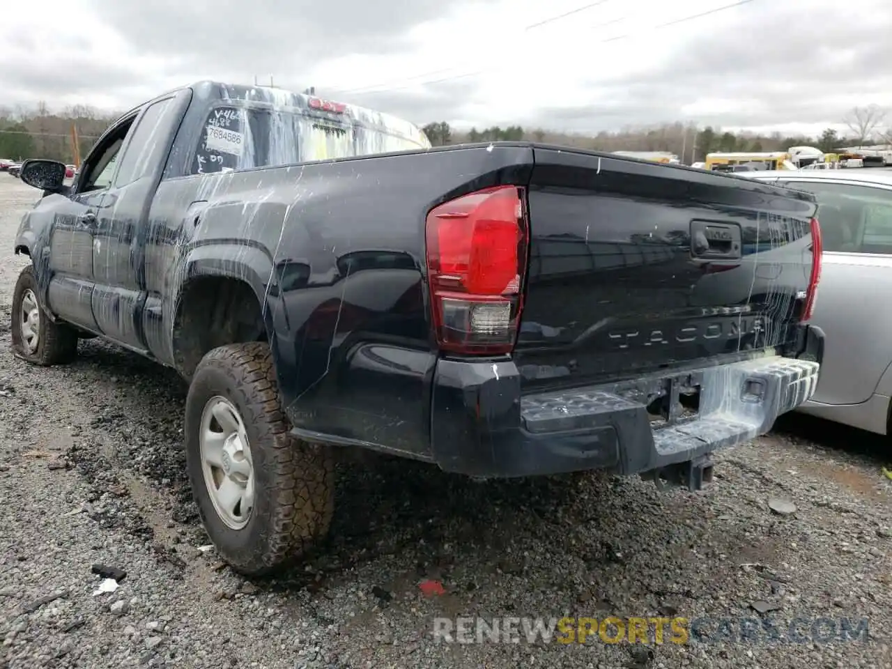 3 Photograph of a damaged car 5TFRZ5CN9KX074688 TOYOTA TACOMA 2019