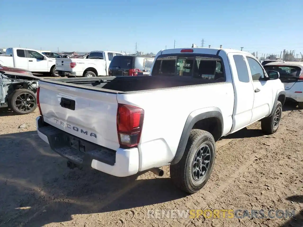 4 Photograph of a damaged car 5TFRZ5CN9KX081334 TOYOTA TACOMA 2019