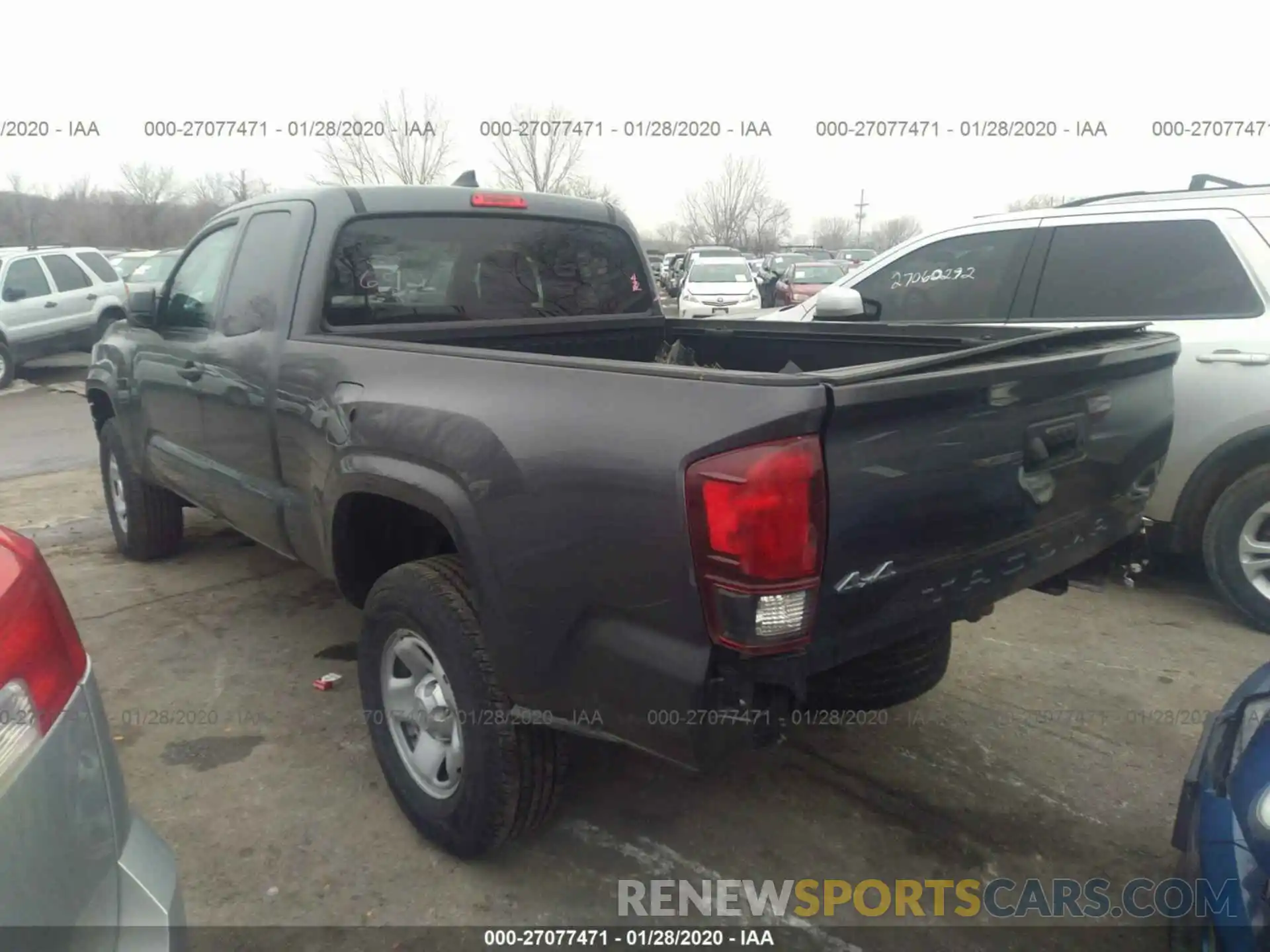 3 Photograph of a damaged car 5TFSX5EN0KX063874 TOYOTA TACOMA 2019