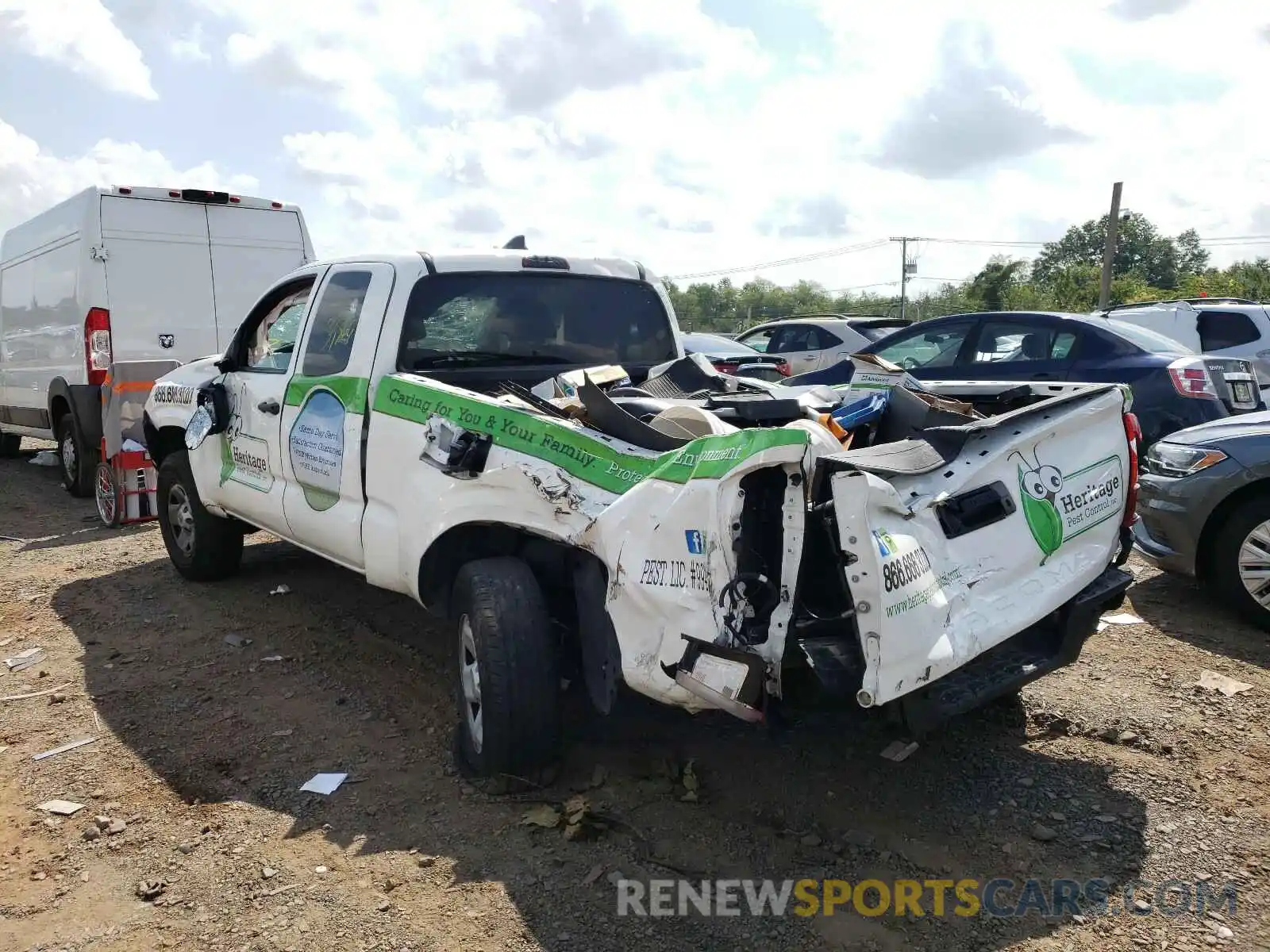 3 Photograph of a damaged car 5TFSX5EN0KX064300 TOYOTA TACOMA 2019