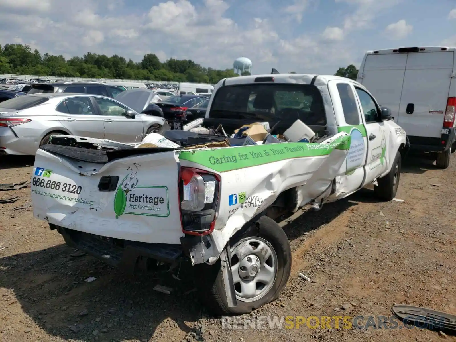 4 Photograph of a damaged car 5TFSX5EN0KX064300 TOYOTA TACOMA 2019