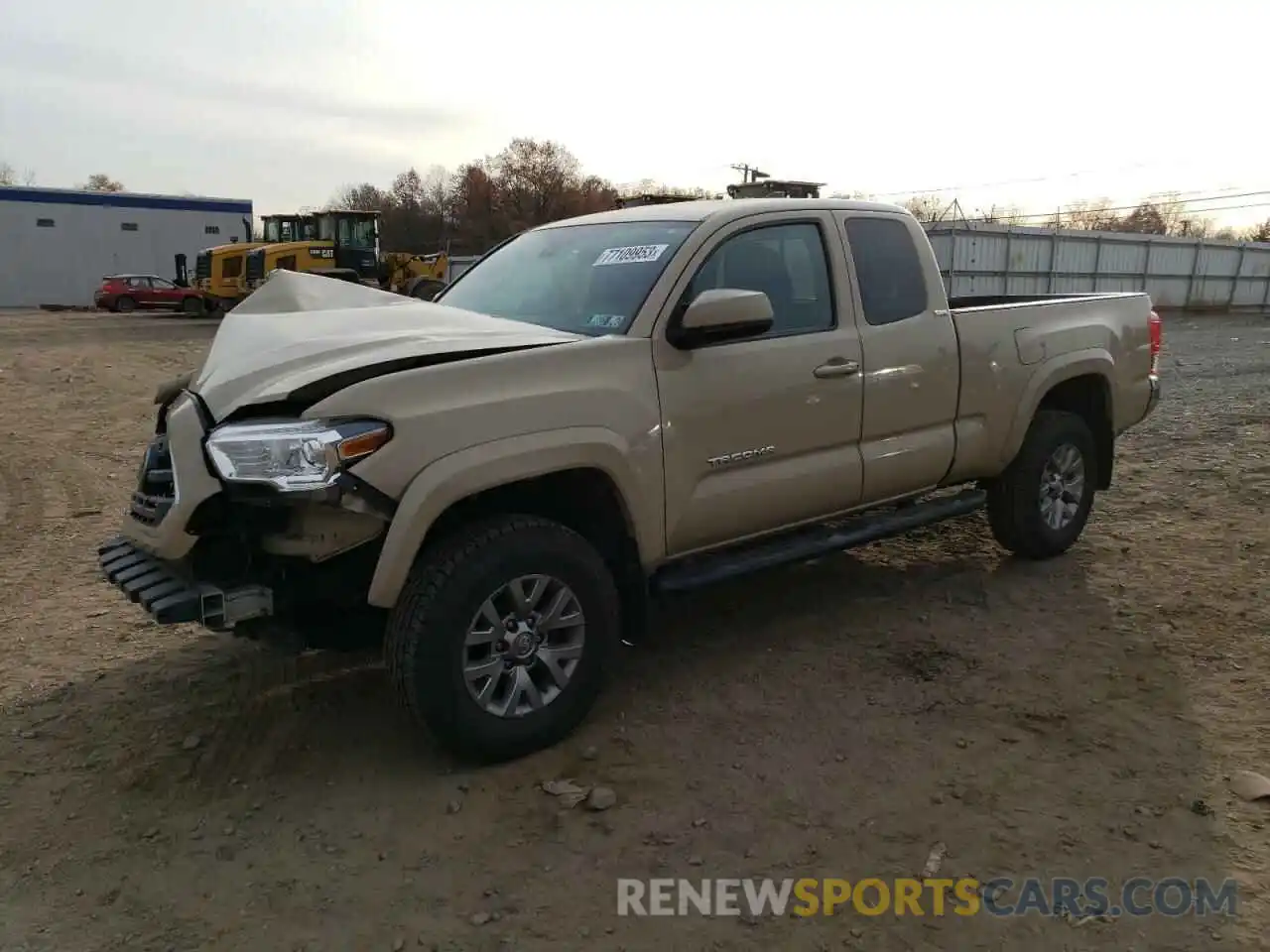 1 Photograph of a damaged car 5TFSX5EN0KX064362 TOYOTA TACOMA 2019