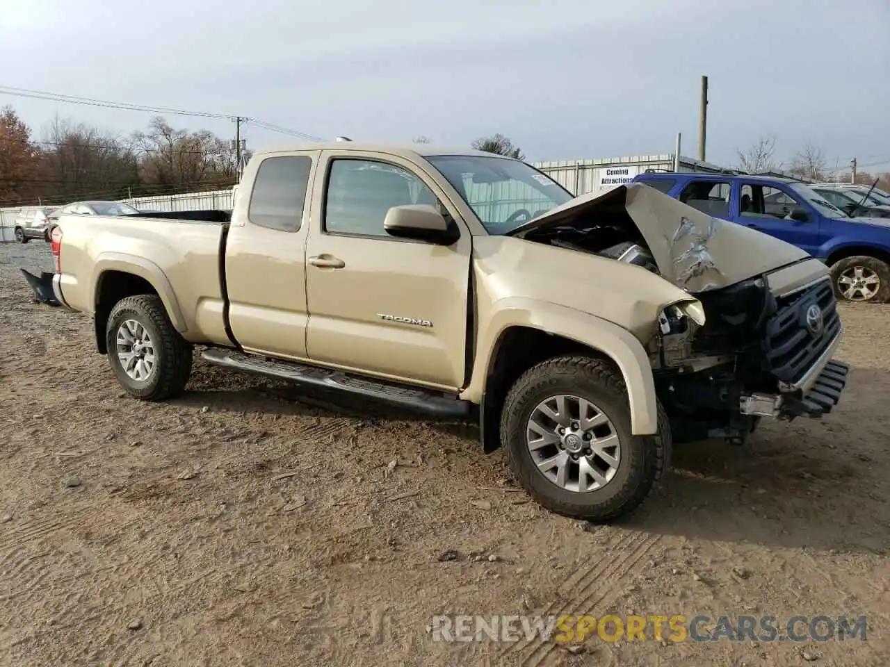 4 Photograph of a damaged car 5TFSX5EN0KX064362 TOYOTA TACOMA 2019