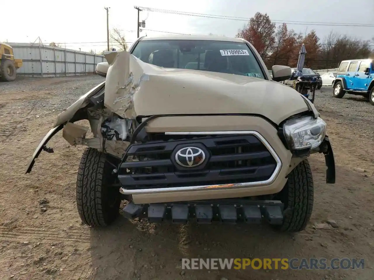 5 Photograph of a damaged car 5TFSX5EN0KX064362 TOYOTA TACOMA 2019