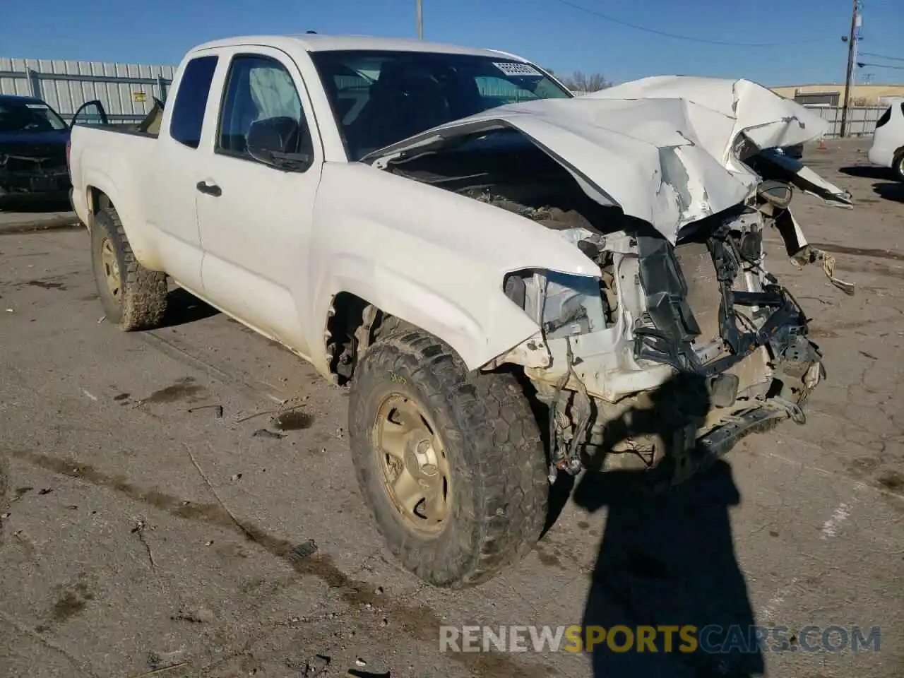 1 Photograph of a damaged car 5TFSX5EN0KX064510 TOYOTA TACOMA 2019