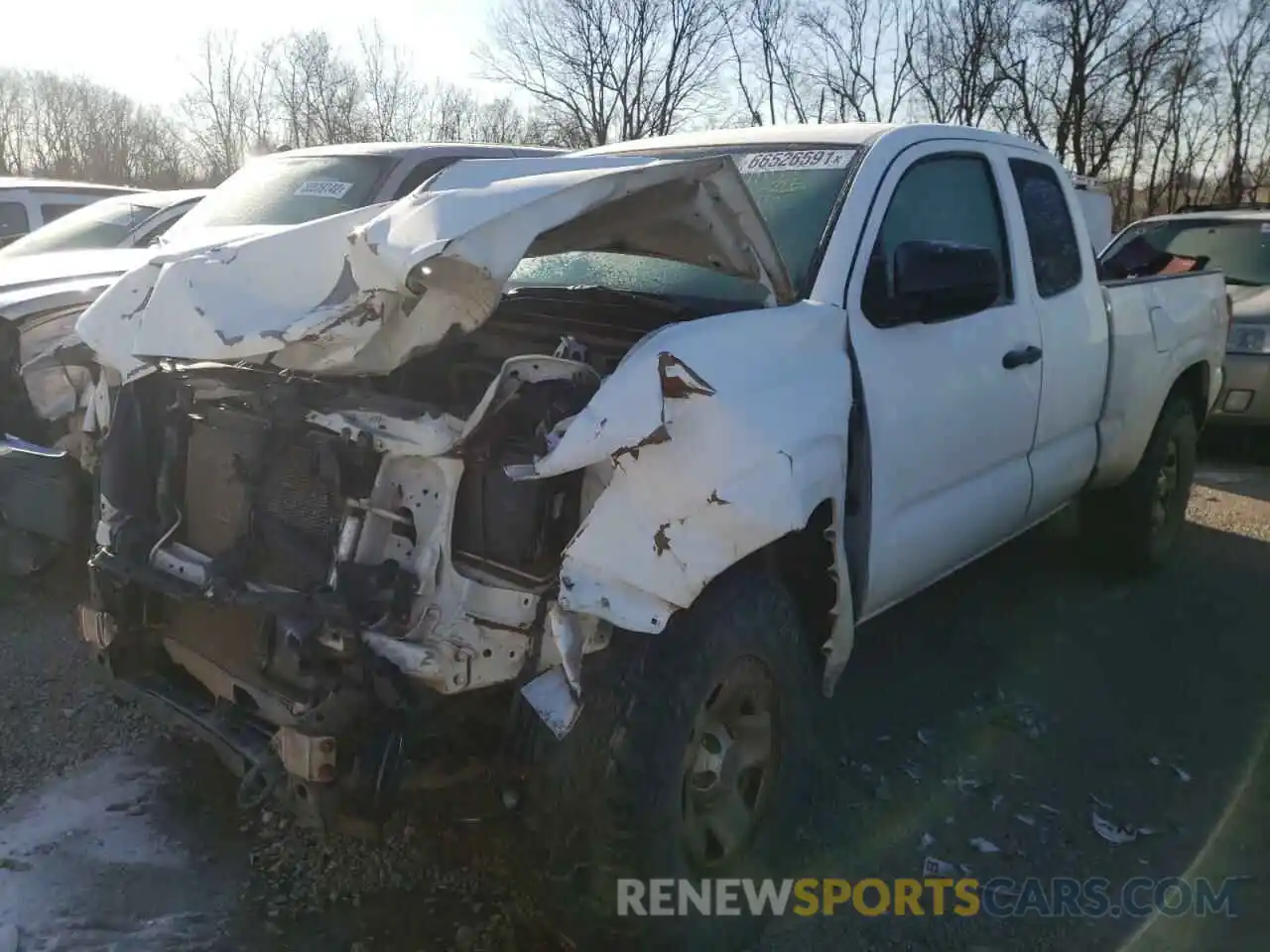 2 Photograph of a damaged car 5TFSX5EN0KX064510 TOYOTA TACOMA 2019