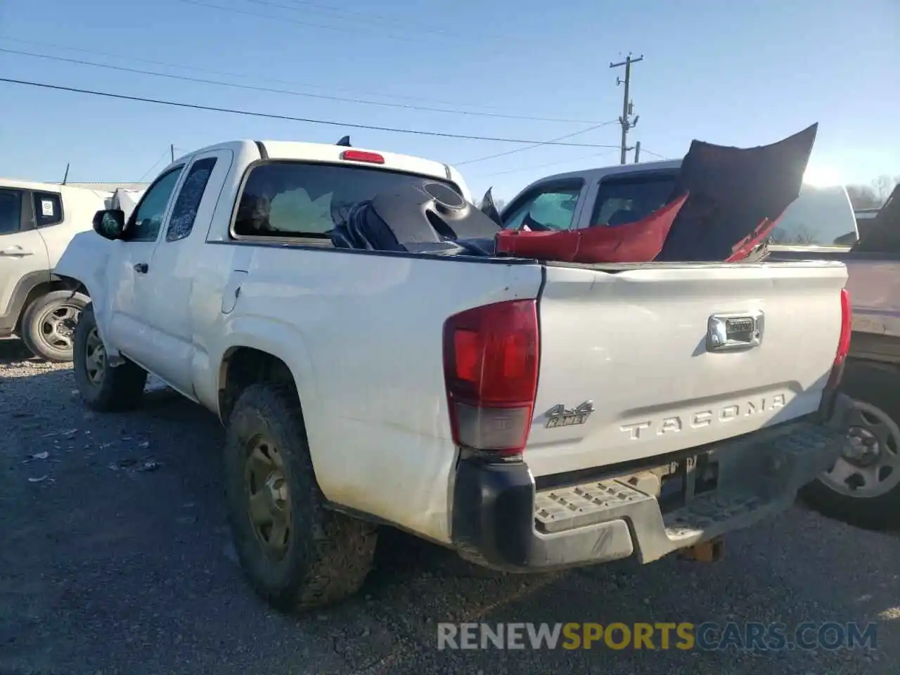 3 Photograph of a damaged car 5TFSX5EN0KX064510 TOYOTA TACOMA 2019