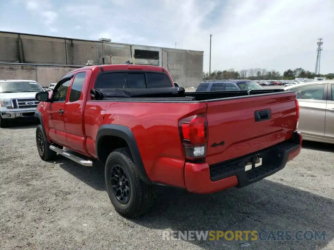 3 Photograph of a damaged car 5TFSX5EN0KX067911 TOYOTA TACOMA 2019