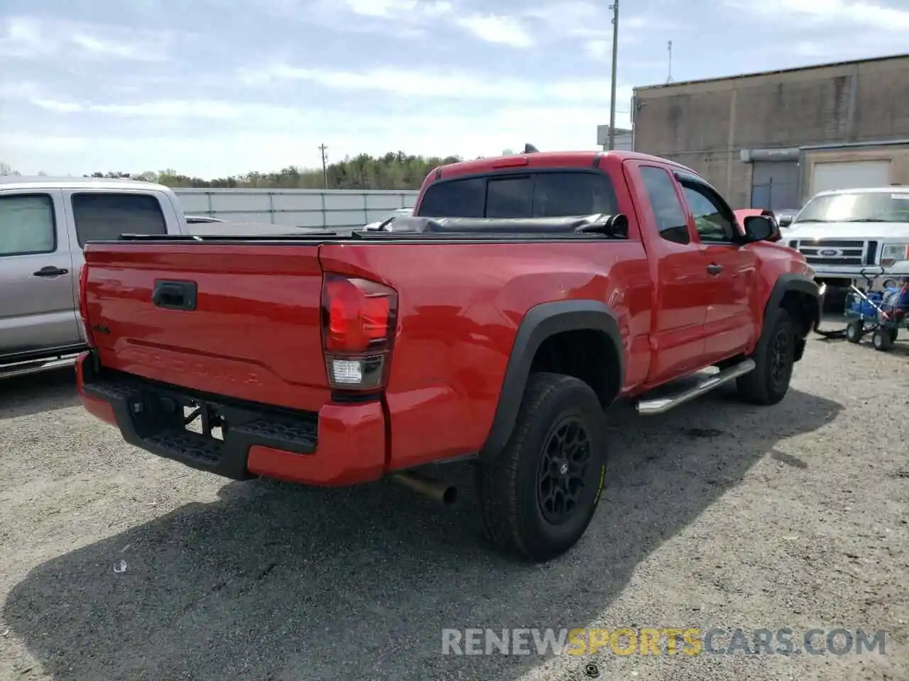 4 Photograph of a damaged car 5TFSX5EN0KX067911 TOYOTA TACOMA 2019