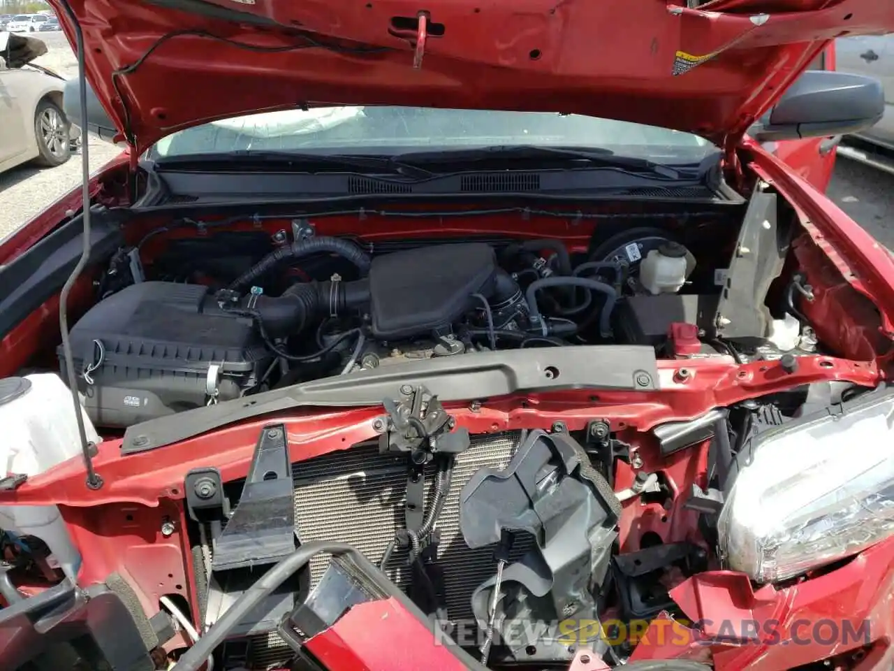 7 Photograph of a damaged car 5TFSX5EN0KX067911 TOYOTA TACOMA 2019