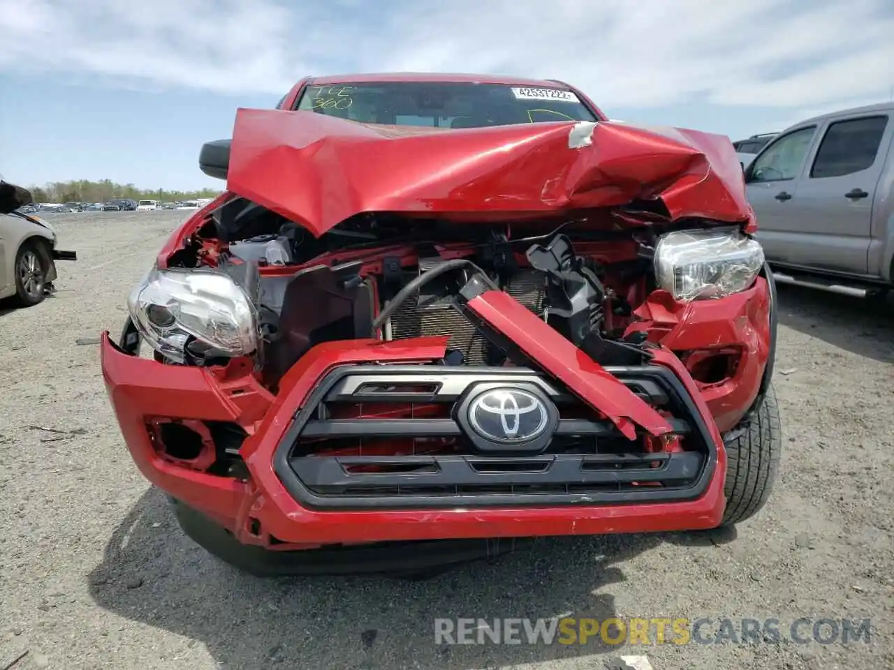 9 Photograph of a damaged car 5TFSX5EN0KX067911 TOYOTA TACOMA 2019