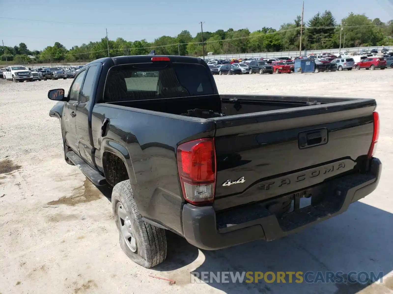 3 Photograph of a damaged car 5TFSX5EN0KX069609 TOYOTA TACOMA 2019