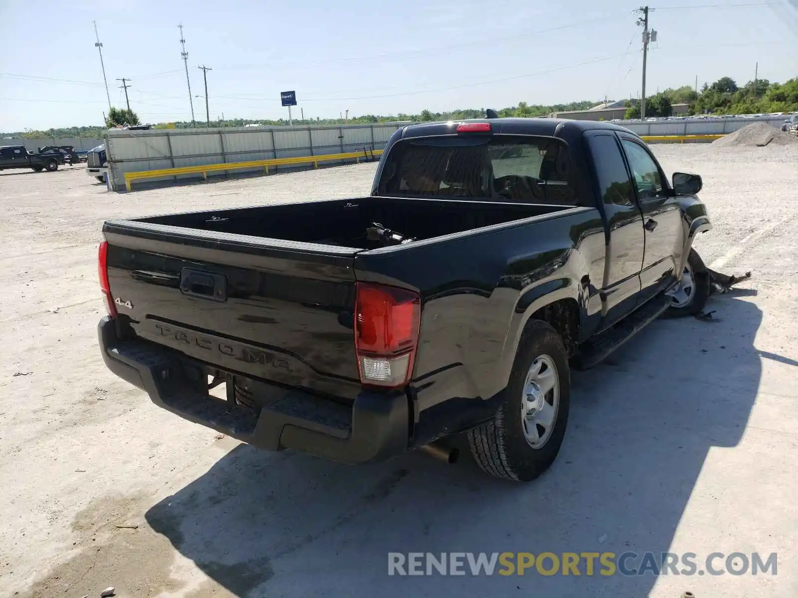 4 Photograph of a damaged car 5TFSX5EN0KX069609 TOYOTA TACOMA 2019