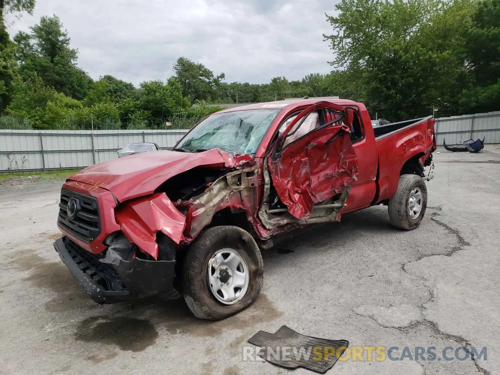 9 Photograph of a damaged car 5TFSX5EN0KX070999 TOYOTA TACOMA 2019