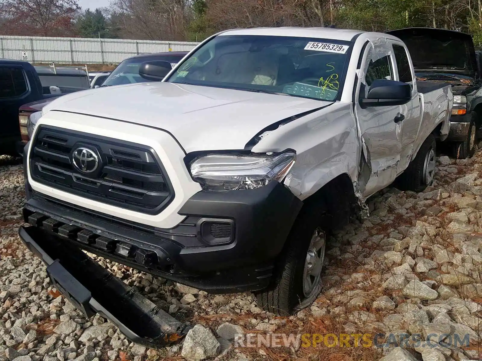 2 Photograph of a damaged car 5TFSX5EN1KX064161 TOYOTA TACOMA 2019