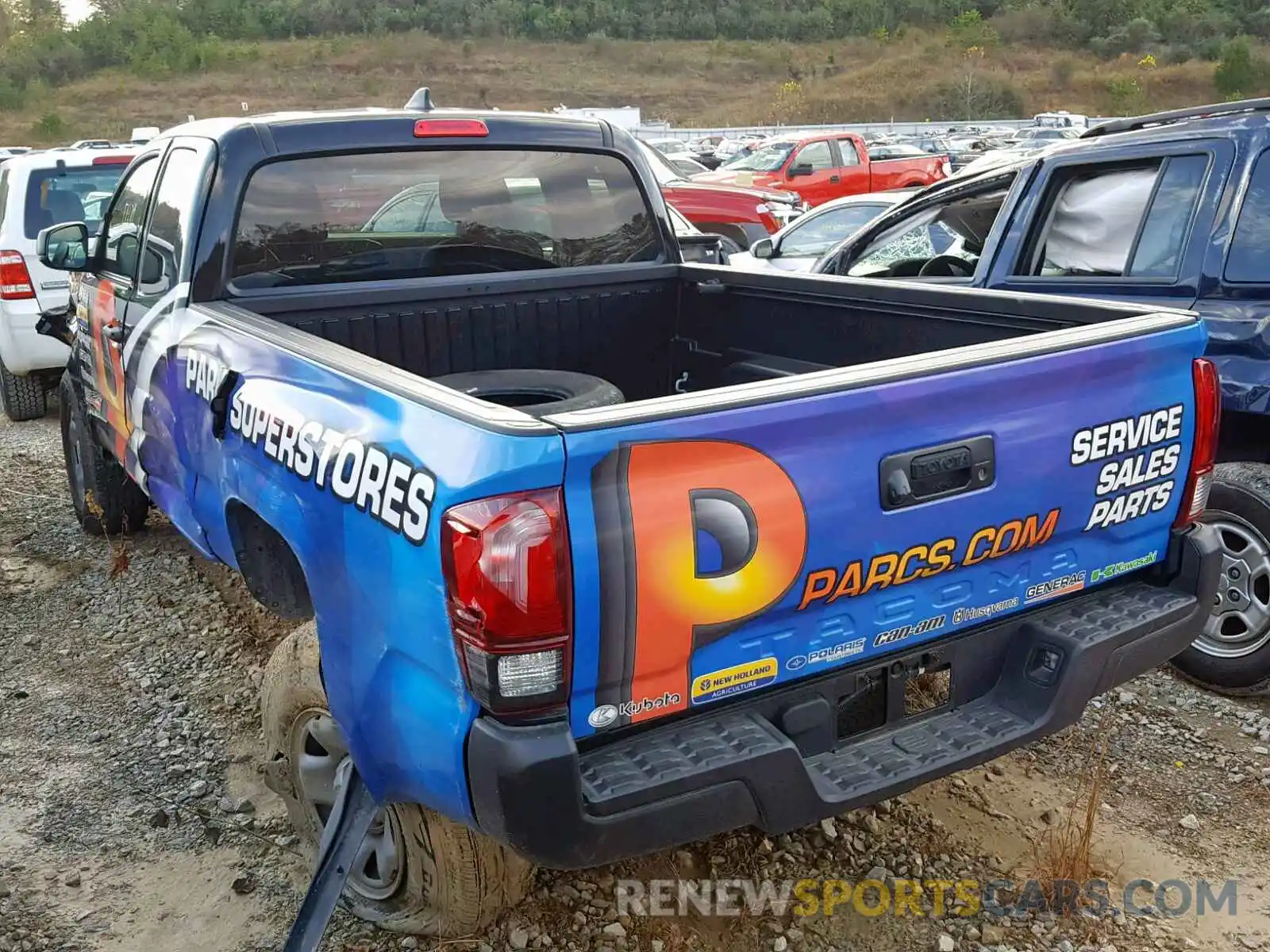 3 Photograph of a damaged car 5TFSX5EN1KX066282 TOYOTA TACOMA 2019