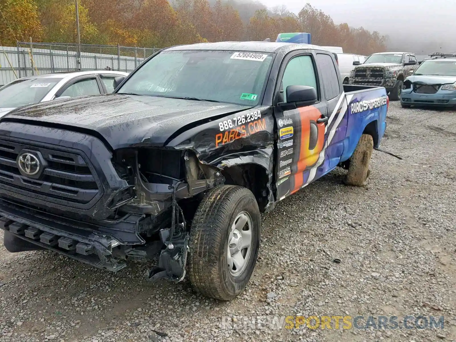 9 Photograph of a damaged car 5TFSX5EN1KX066282 TOYOTA TACOMA 2019