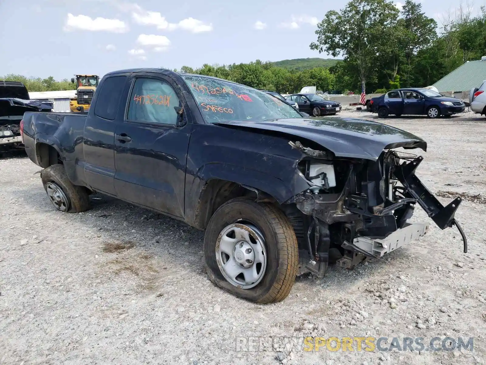 1 Photograph of a damaged car 5TFSX5EN2KX064623 TOYOTA TACOMA 2019