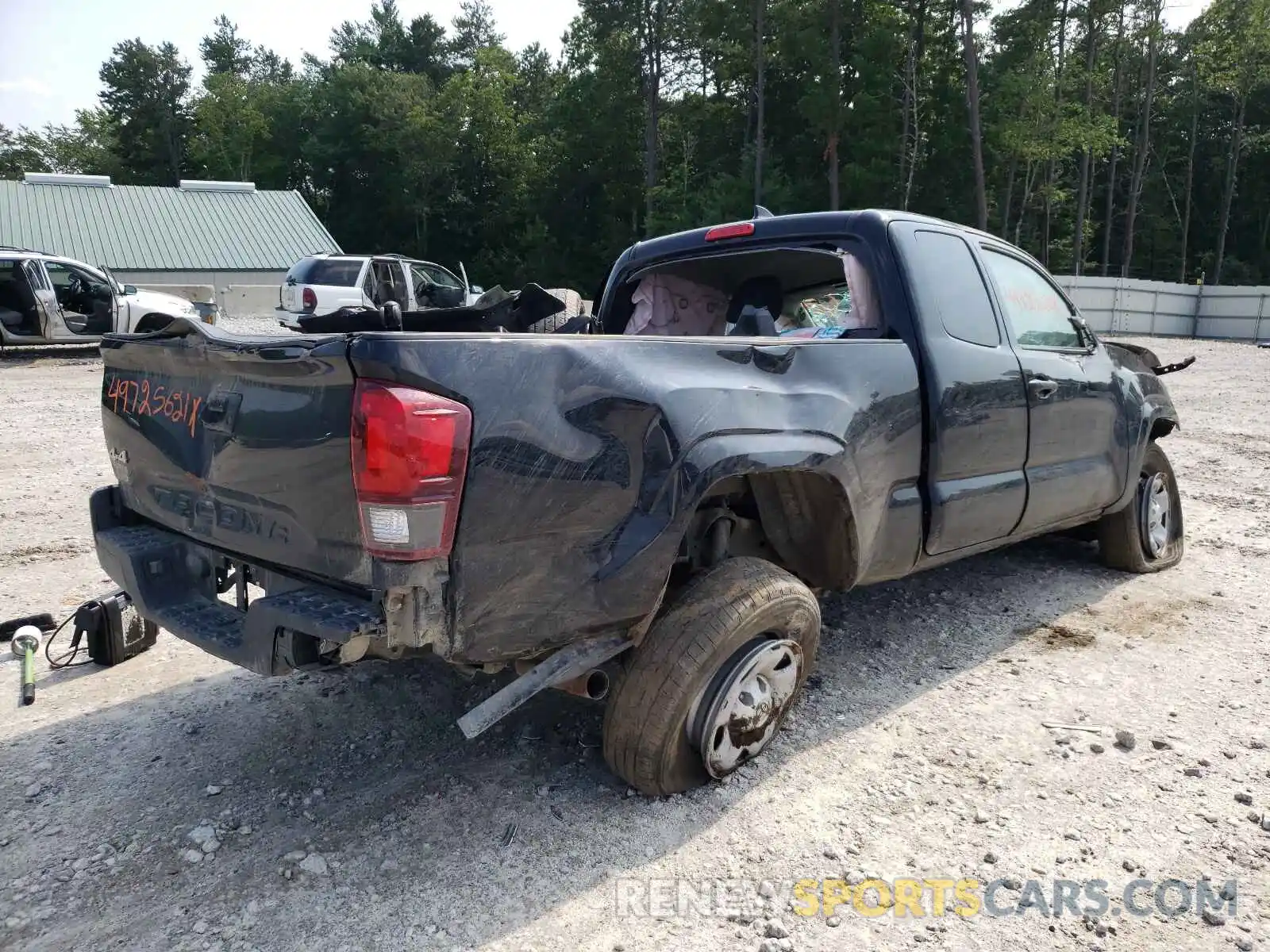 4 Photograph of a damaged car 5TFSX5EN2KX064623 TOYOTA TACOMA 2019