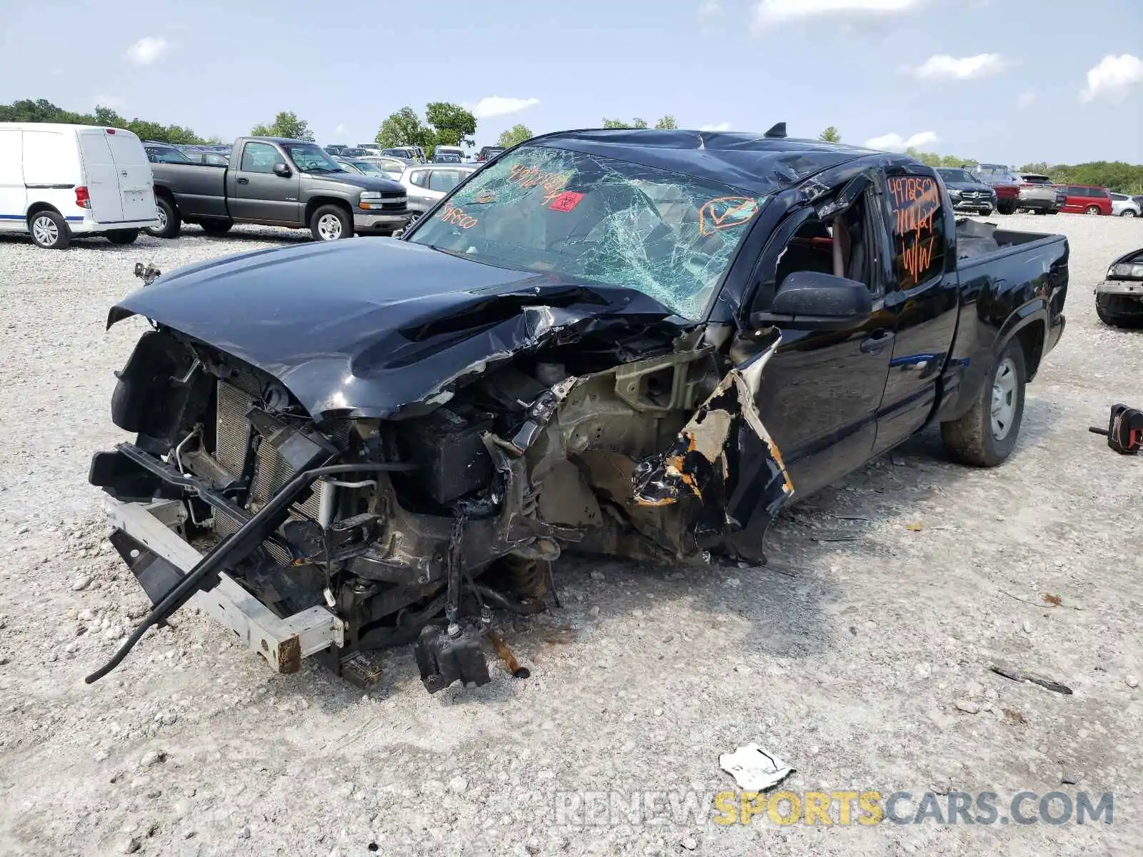 9 Photograph of a damaged car 5TFSX5EN2KX064623 TOYOTA TACOMA 2019